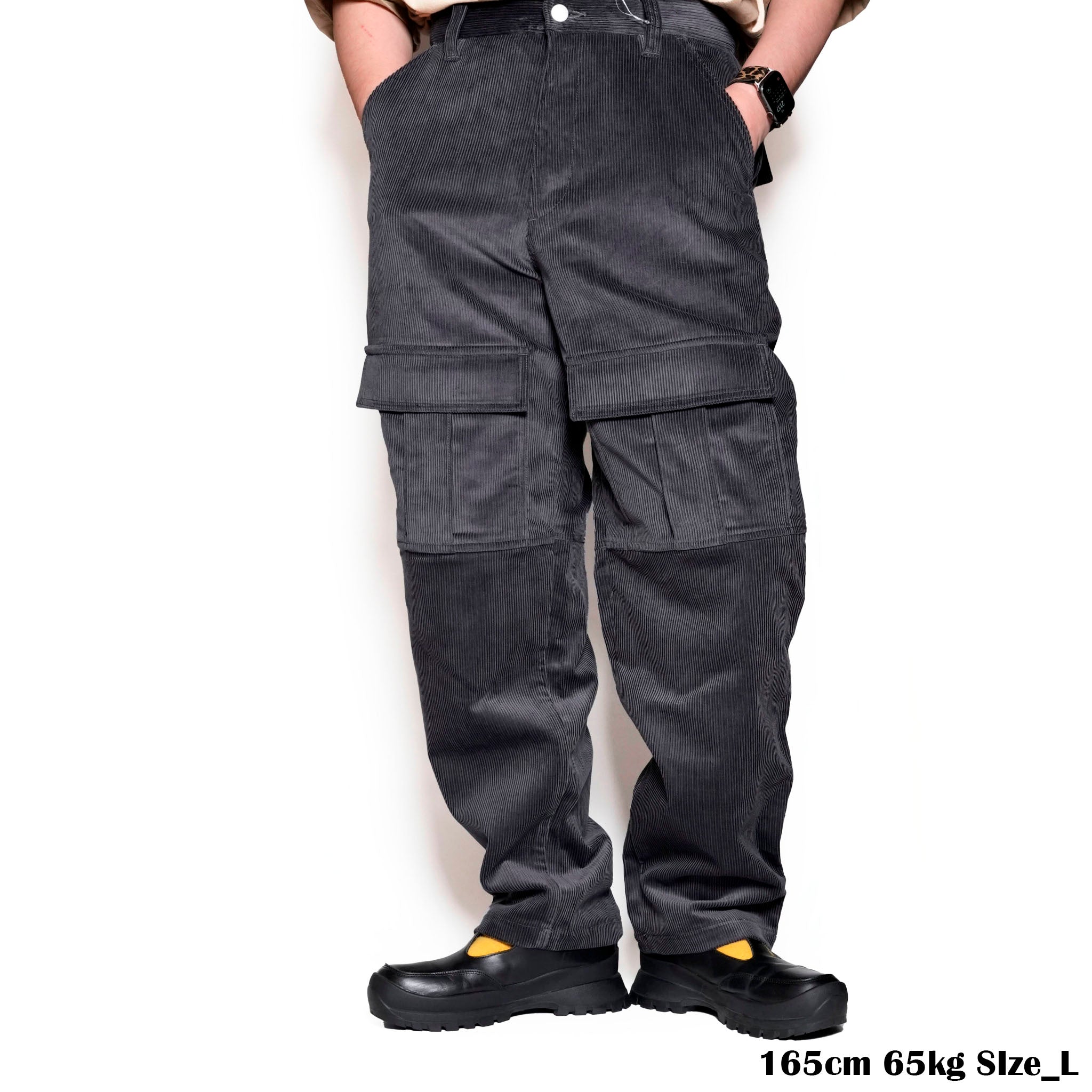 AD00264_Gray | F/CARGO PANTS | Color:Gray【ADAN_エーディーエーエヌ】