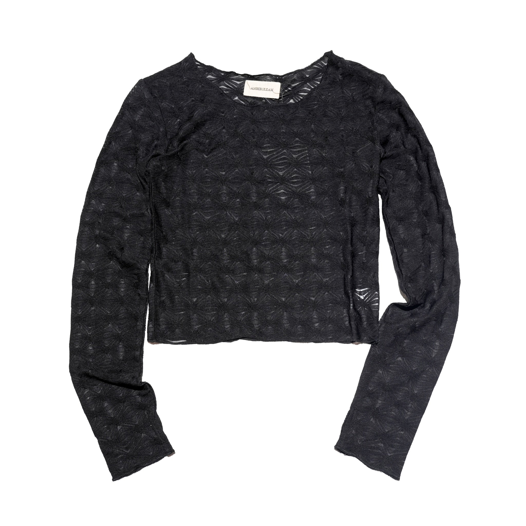 ORIGAMI Tie dye Tops – Black / Ice Blue | AMBERGLEAM