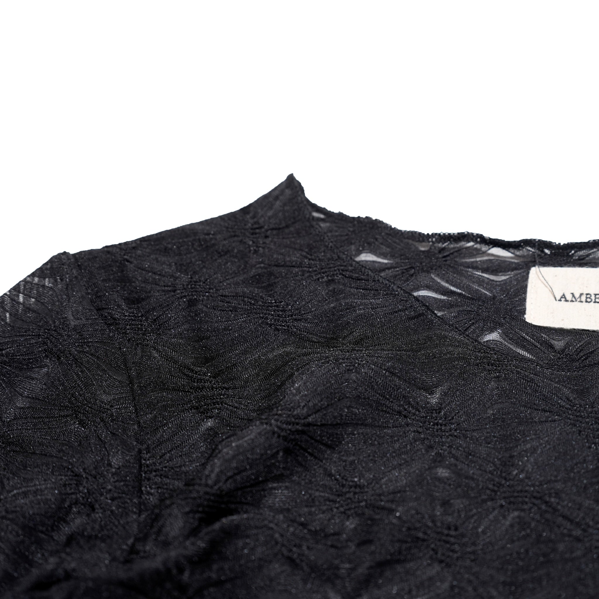 ORIGAMI Tie dye Tops – Black / Ice Blue | AMBERGLEAM