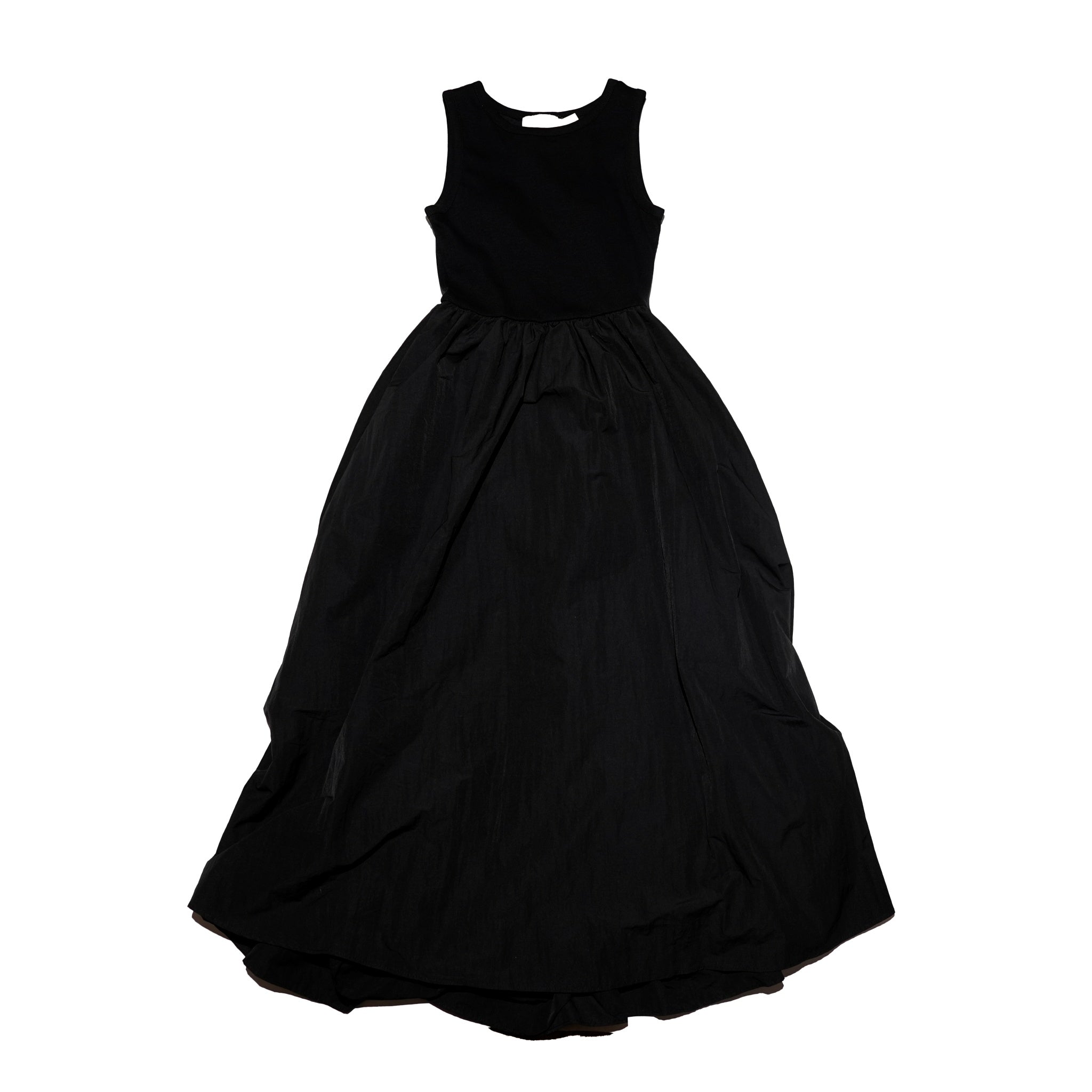 Fit&Flare MATERIAL Dress – Black | AMBERGLEAM