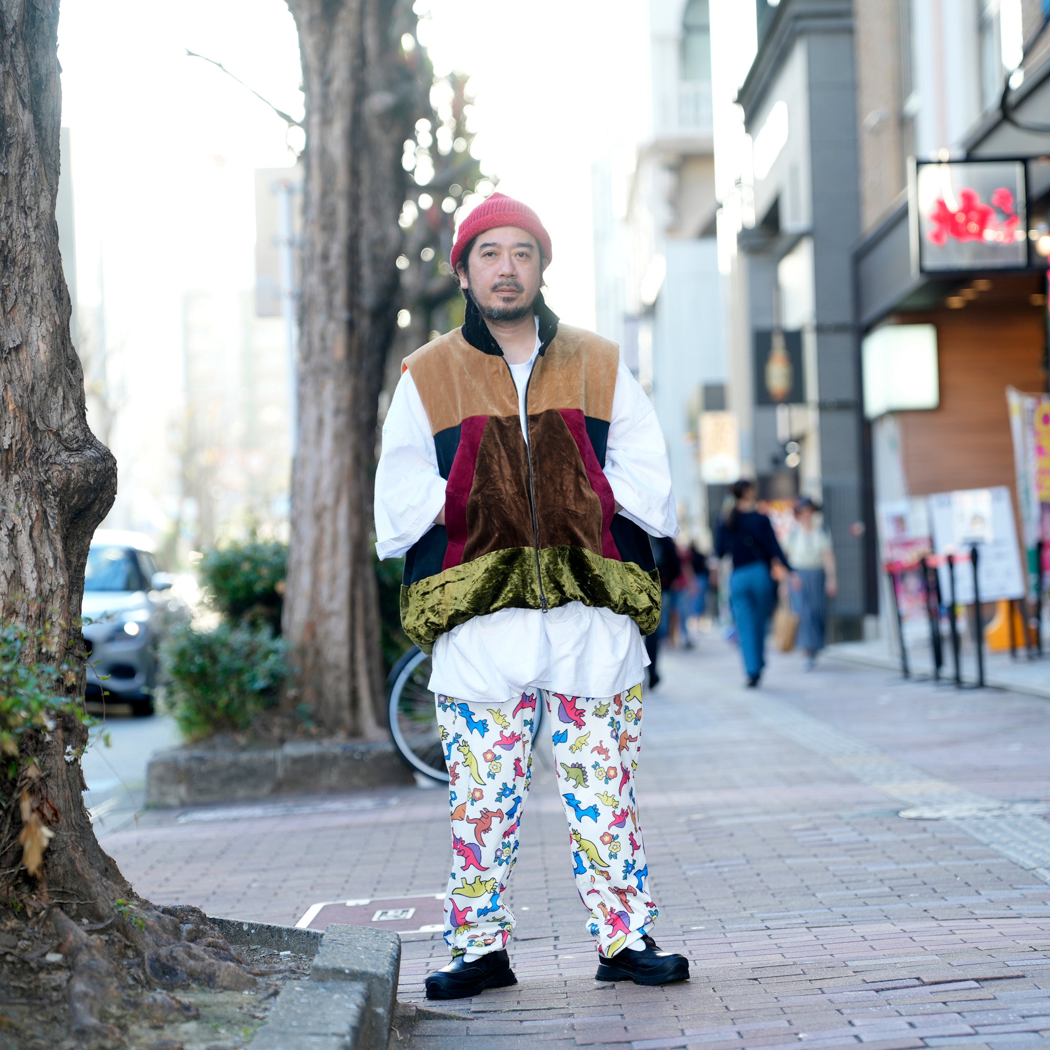 ダイナソースウェットパンツ | Color_Multi | No_opizi254013_multi【OPULENCE_オーピュレンス】