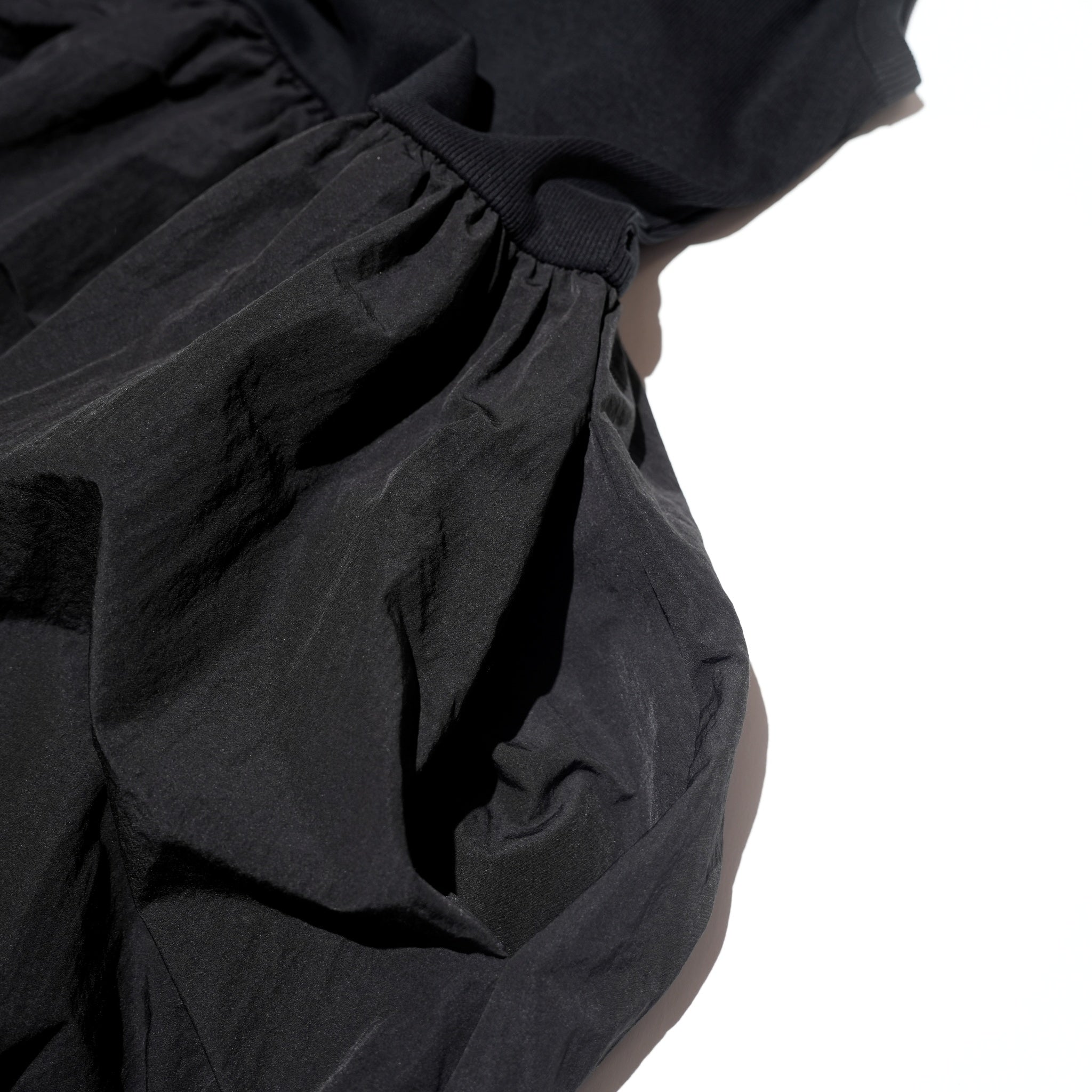 Fit&Flare MATERIAL Dress – Black | AMBERGLEAM