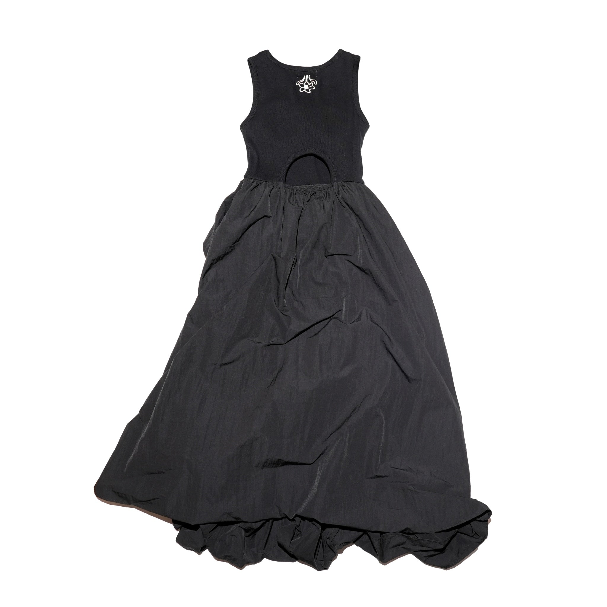 Fit&Flare MATERIAL Dress – Black | AMBERGLEAM