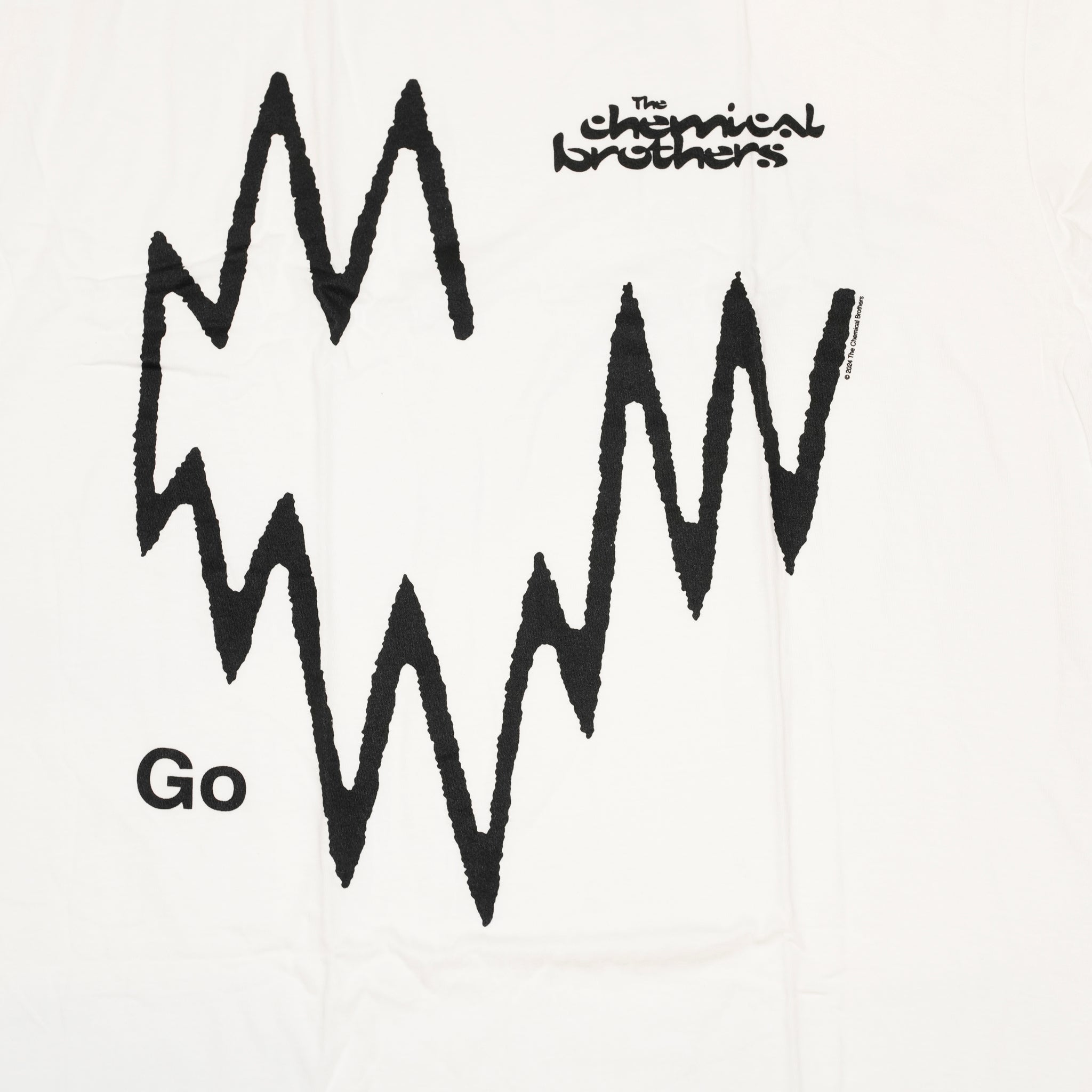 The Chemical Brothers Unisex T-Shirt: Go (White) | 【CULTURE TEE】CHEMTS06MW【ネコポス選択可能】