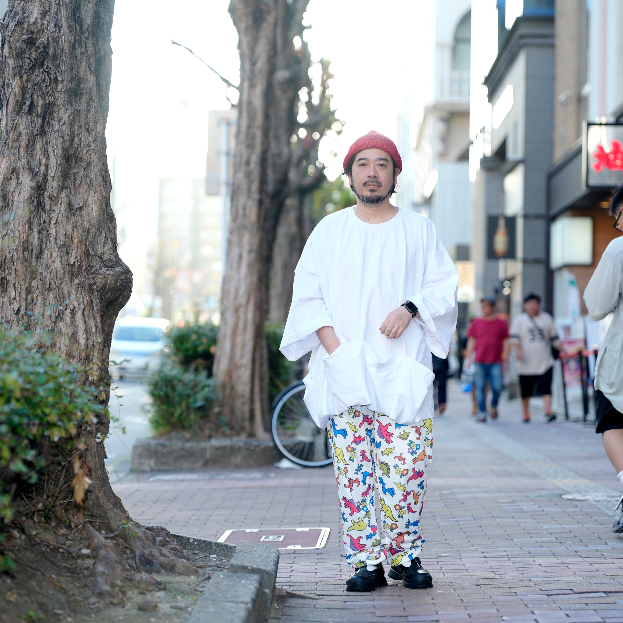 BIG P. SUPER SIZE APLON TEE #26SS-13 | Color:White 【Big P Products】