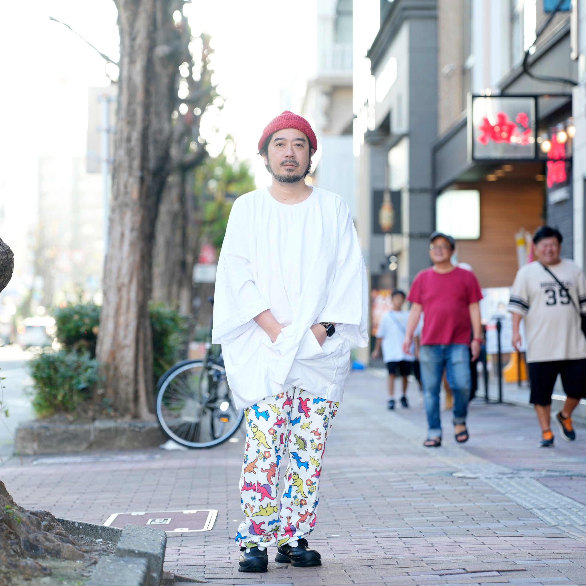BIG P. SUPER SIZE APLON TEE #26SS-13 | Color:White 【Big P Products】