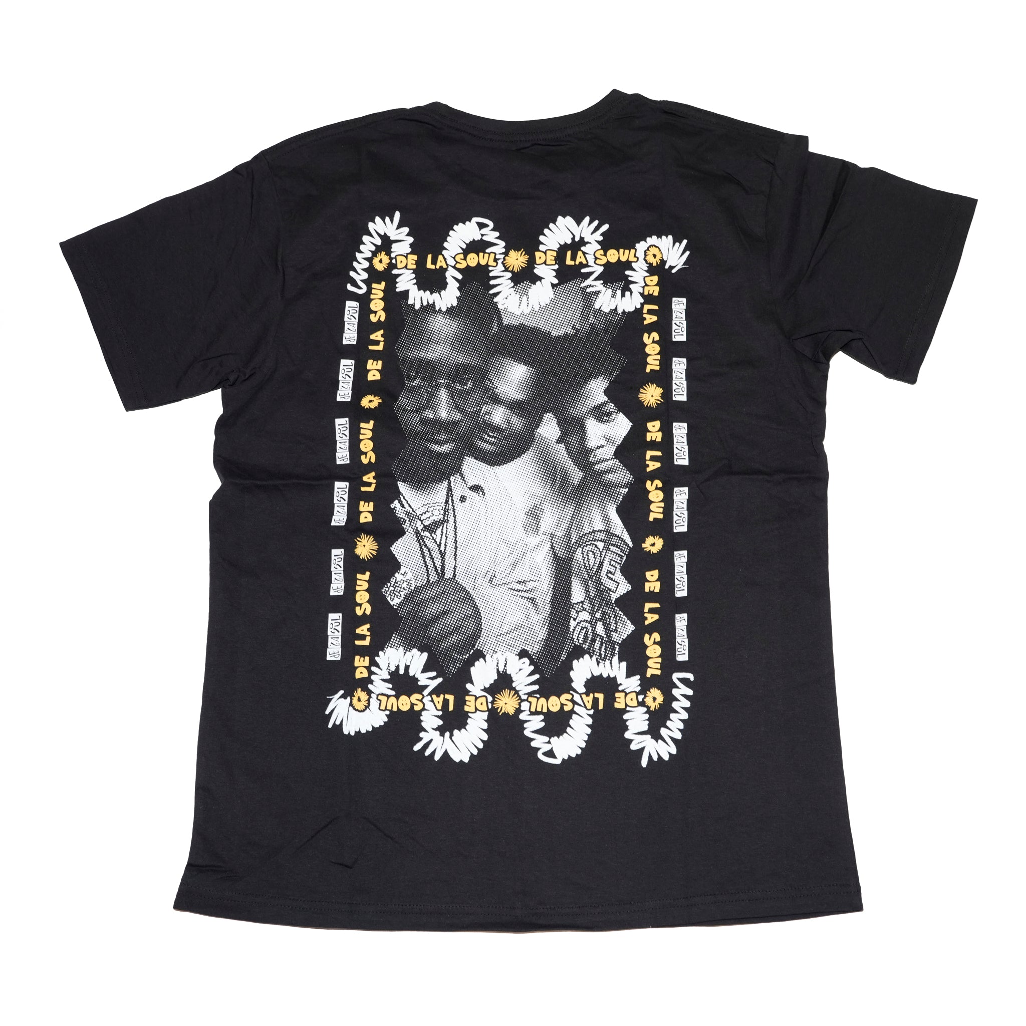De La Soul Unisex T-Shirt: Mono Group (Black) (Back Print) | 【CULTURE TEE】DLSTS02MB【ネコポス選択可能】