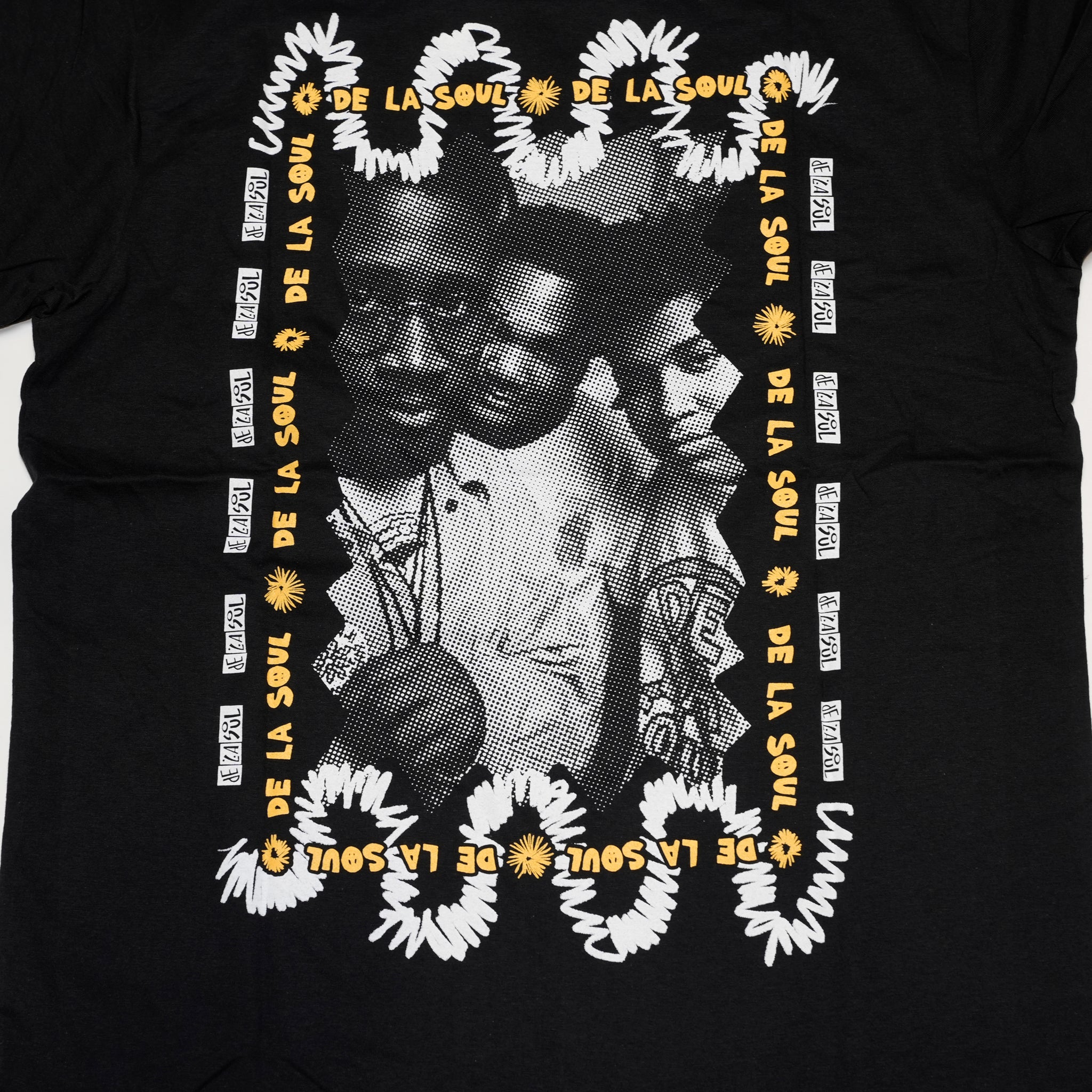 De La Soul Unisex T-Shirt: Mono Group (Black) (Back Print) | 【CULTURE TEE】DLSTS02MB【ネコポス選択可能】