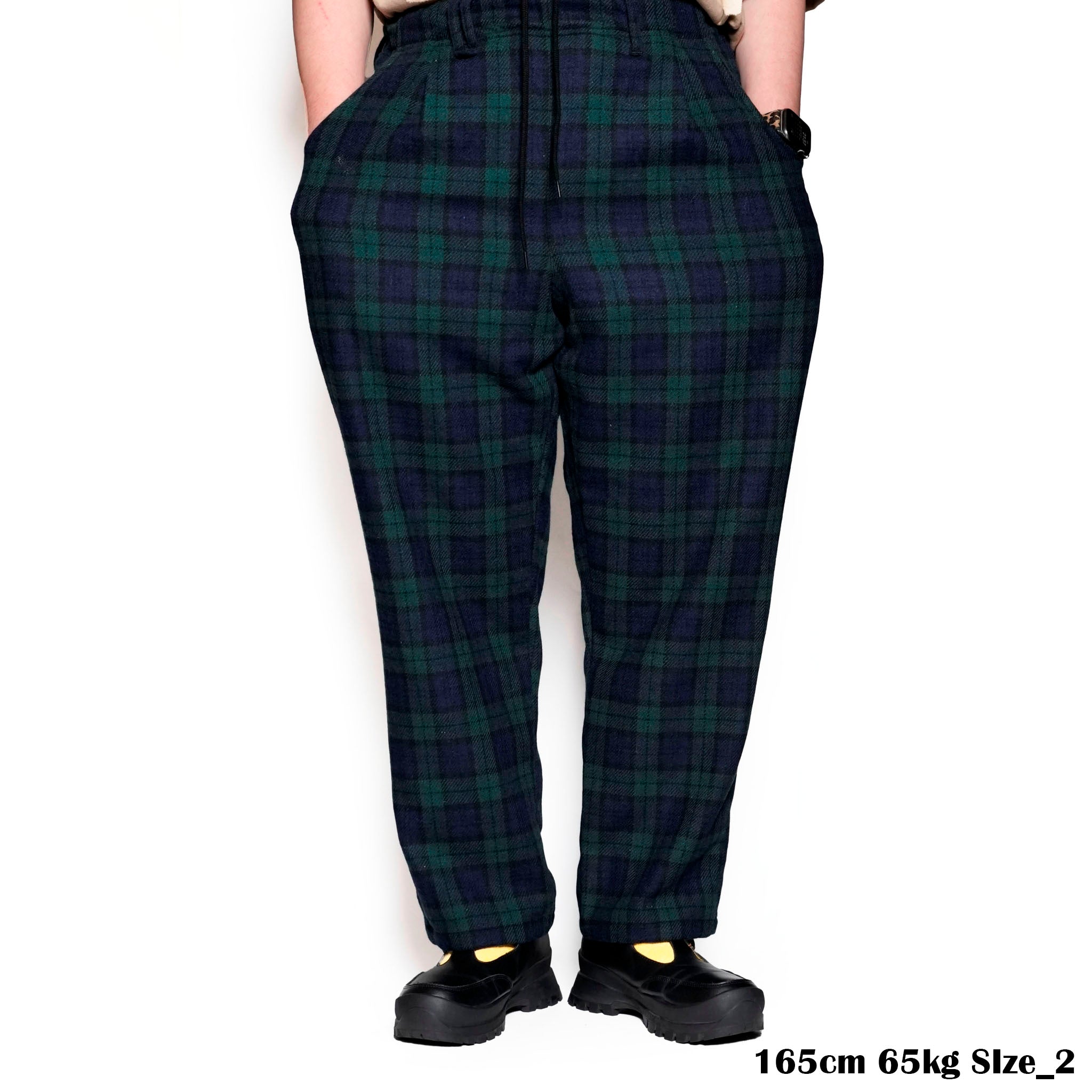 VOO-1200_BLACKWATCH | K.O.C EZ SLACKS | Color:Blackwatch【VOO_ヴォー】
