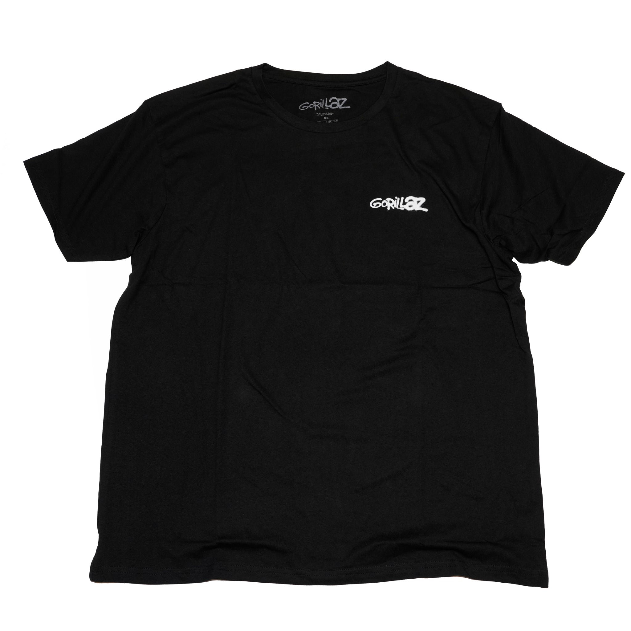 Gorillaz Unisex T-Shirt: Pocket Spray - George Group (Black) (Back Print) | 【CULTURE TEE】【archive】GORTS26MB【ネコポス選択可能】【archive】