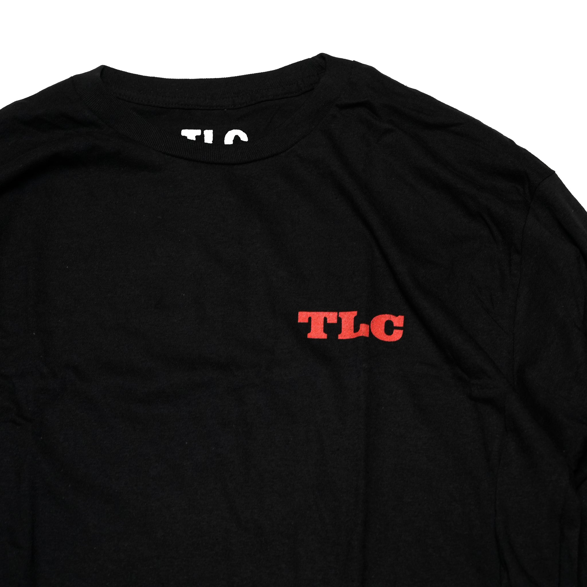 TLC Unisex Long Sleeve T-Shirt: CrazySexyCool Photo European Tour 2022(Black) (Back Print & Ex-Tour)  | 【CULTURE TEE】TLCLST06MB