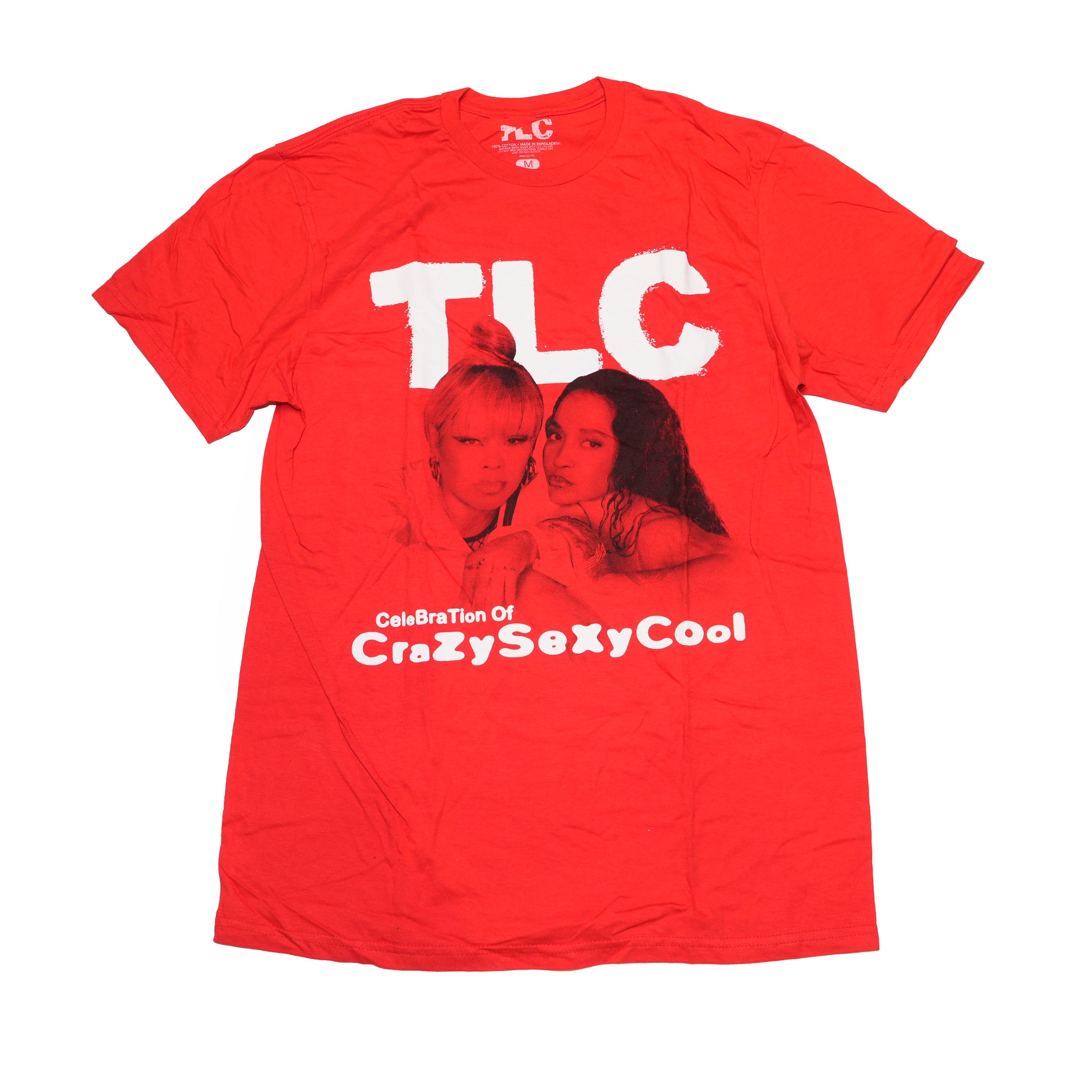 TLC Unisex T-Shirt: CeleBraTion Of CSC European Tour 2022 (Red) (Back Print &Ex-Tour) | 【CULTURE TEE】TLCTS07MR【ネコポス選択可能】