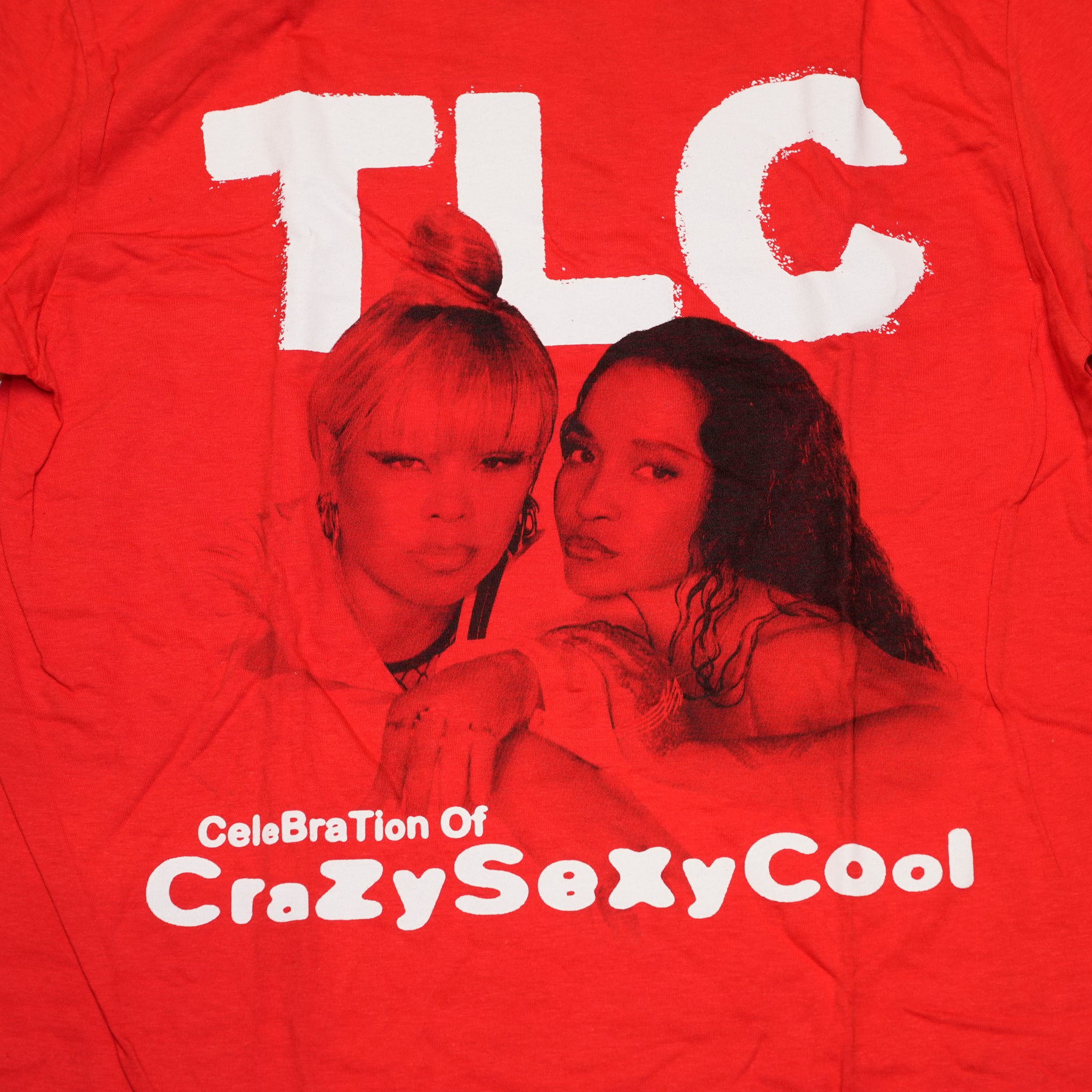 TLC Unisex T-Shirt: CeleBraTion Of CSC European Tour 2022 (Red) (Back Print &Ex-Tour) | 【CULTURE TEE】TLCTS07MR【ネコポス選択可能】