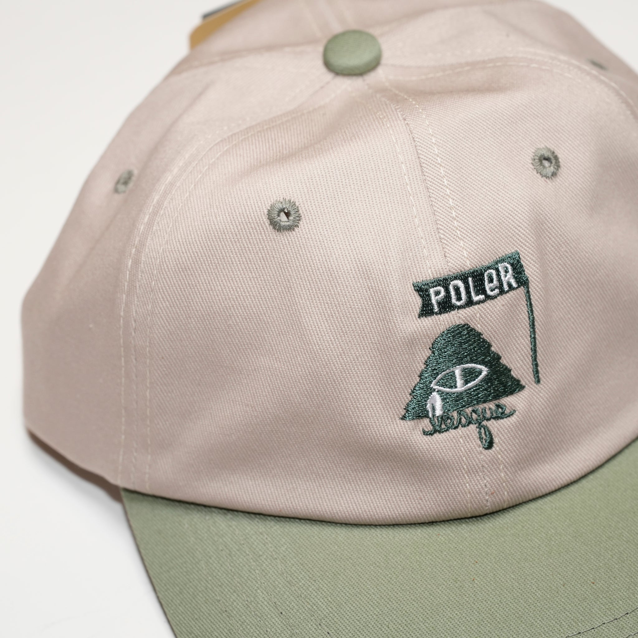 BASEBALL CAP | Color:Cream Sage【POLER_ポーラー】251MCV0199