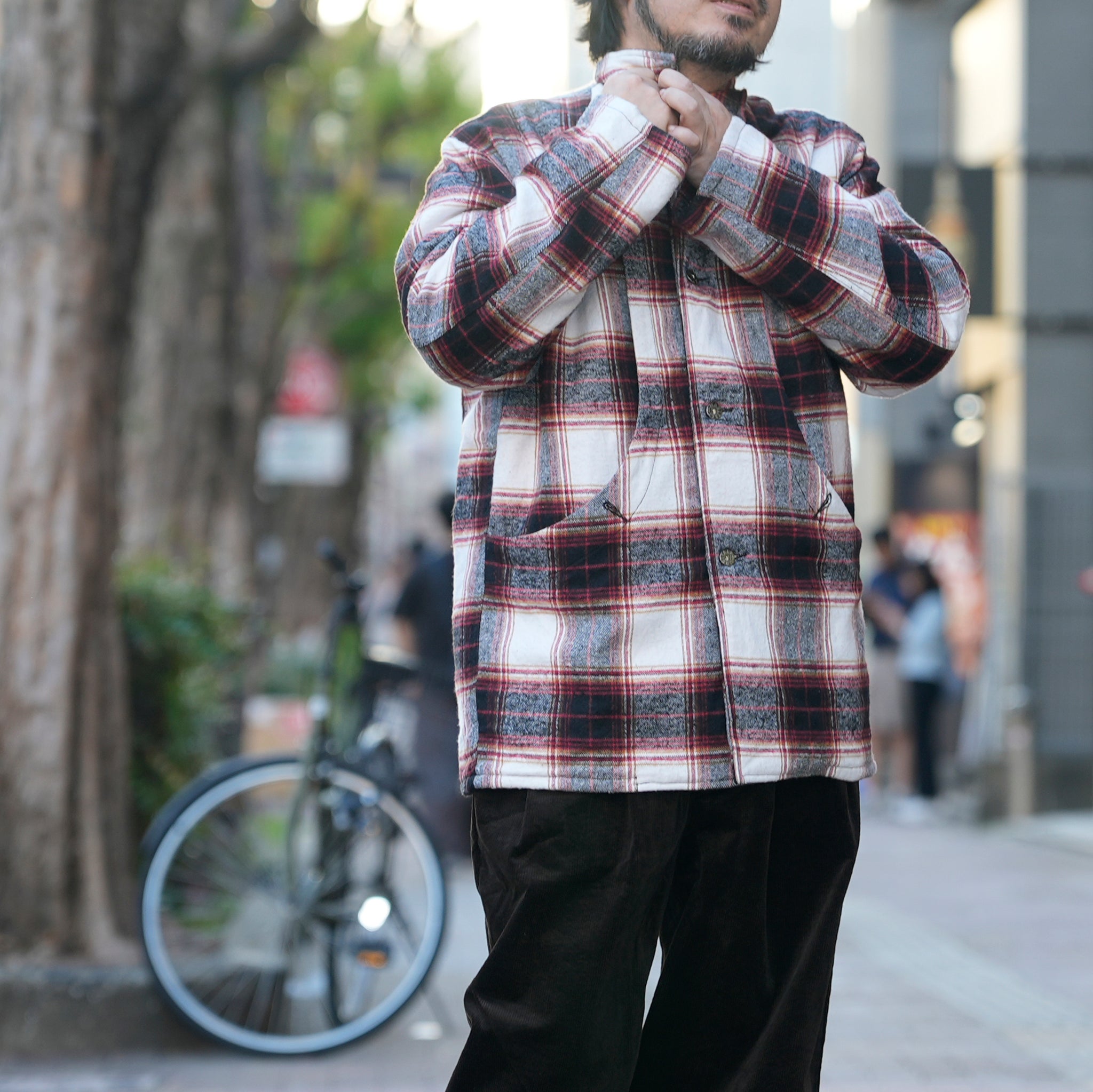 Harvester Jacket | Color_Check 72887 | No_m32869-2_check 72887【MONITALY_モニタリー】