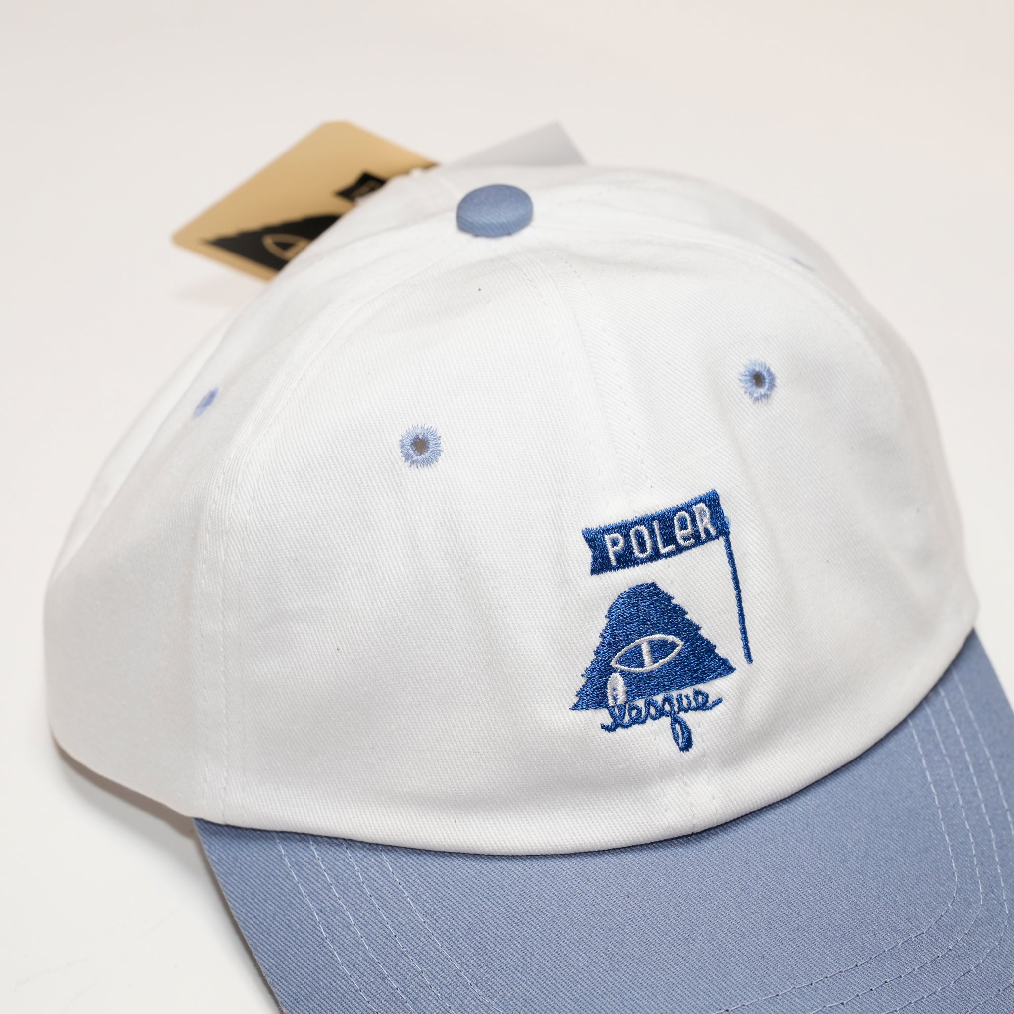 BASEBALL CAP | Color:White Blue【POLER_ポーラー】251MCV0199