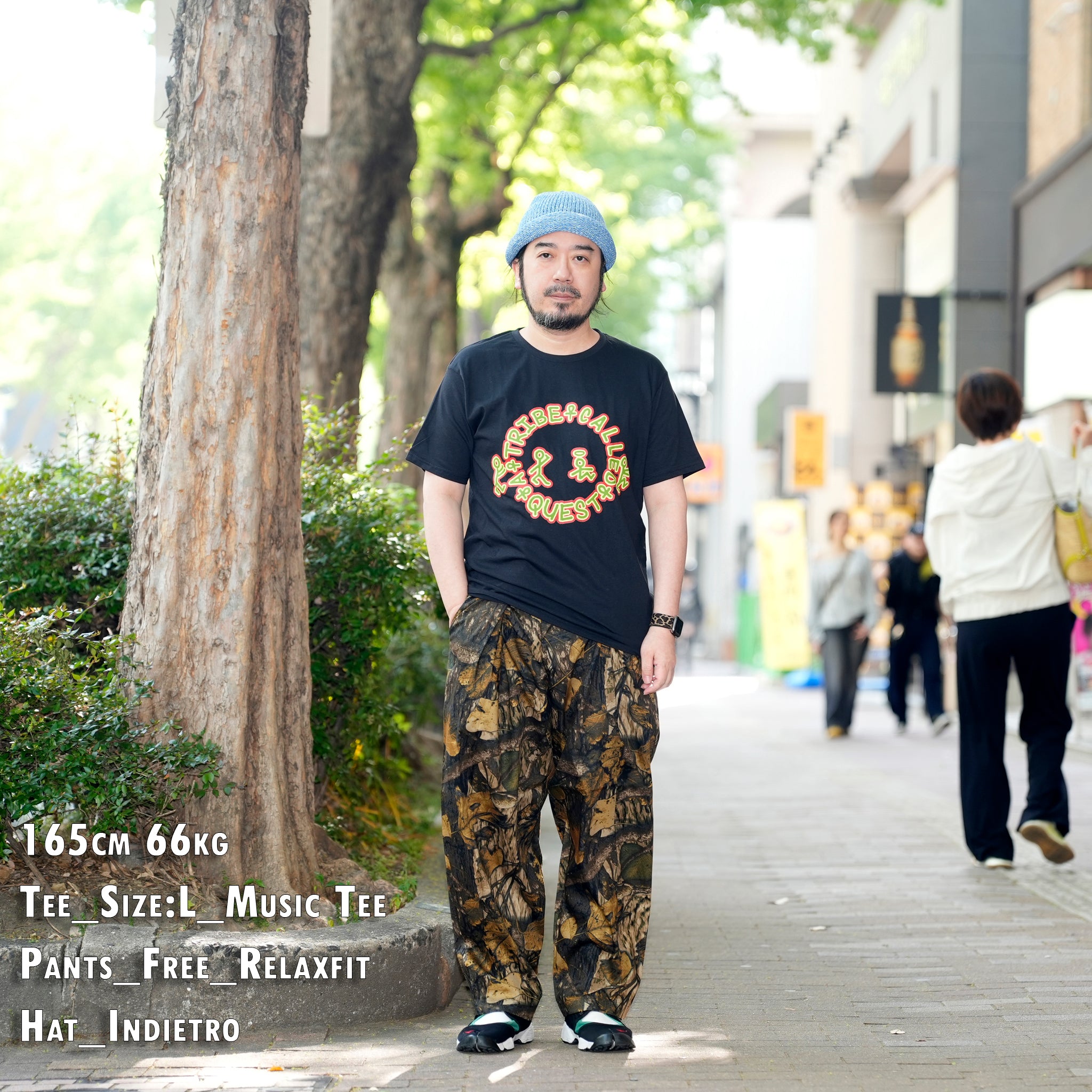 RELAX FIT №11 NPID real tree camo Beachslacks | Col_Real Tree Camo【RELAX FIT_リラックスフィット】
