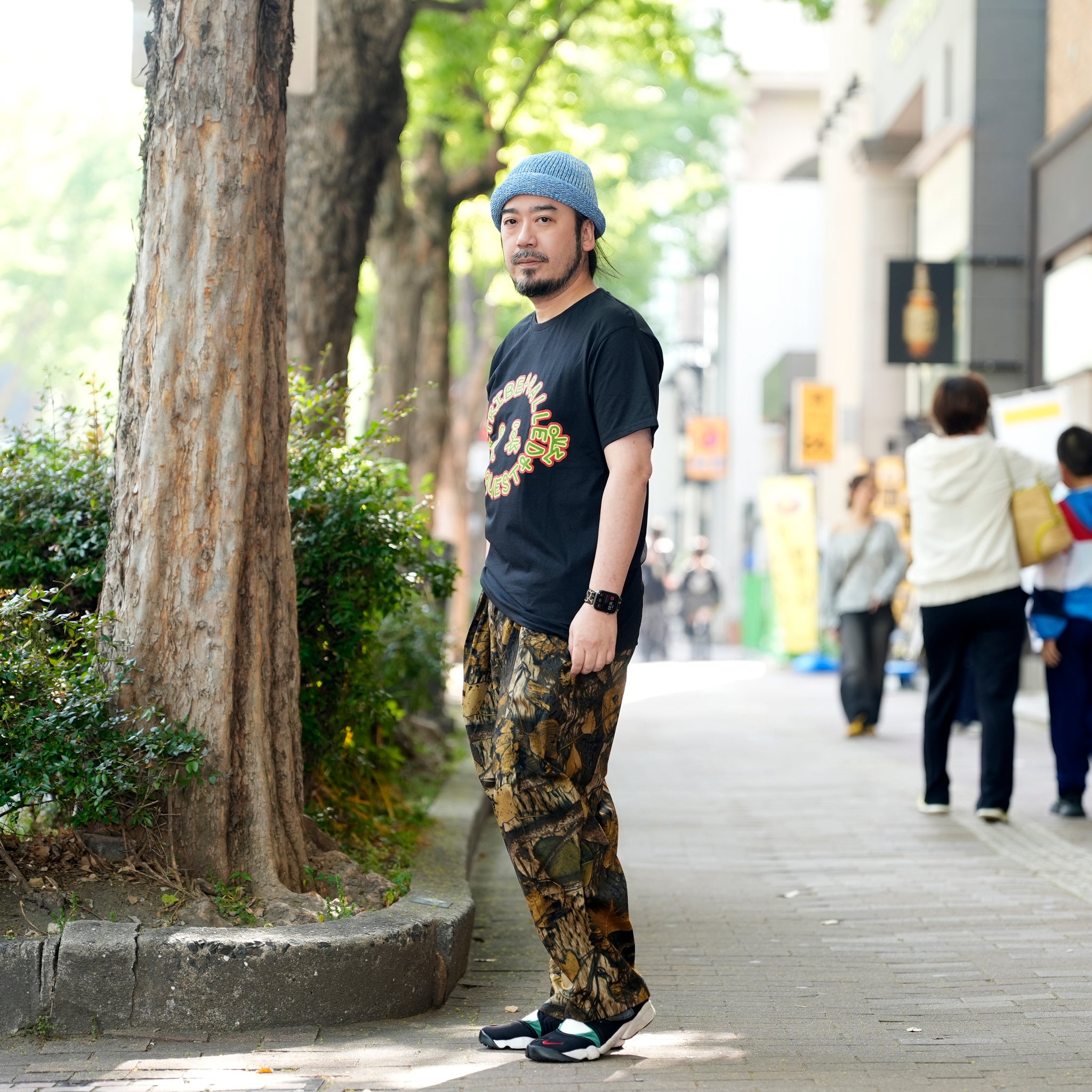 RELAX FIT №11 NPID real tree camo Beachslacks | Col_Real Tree Camo【RELAX FIT_リラックスフィット】