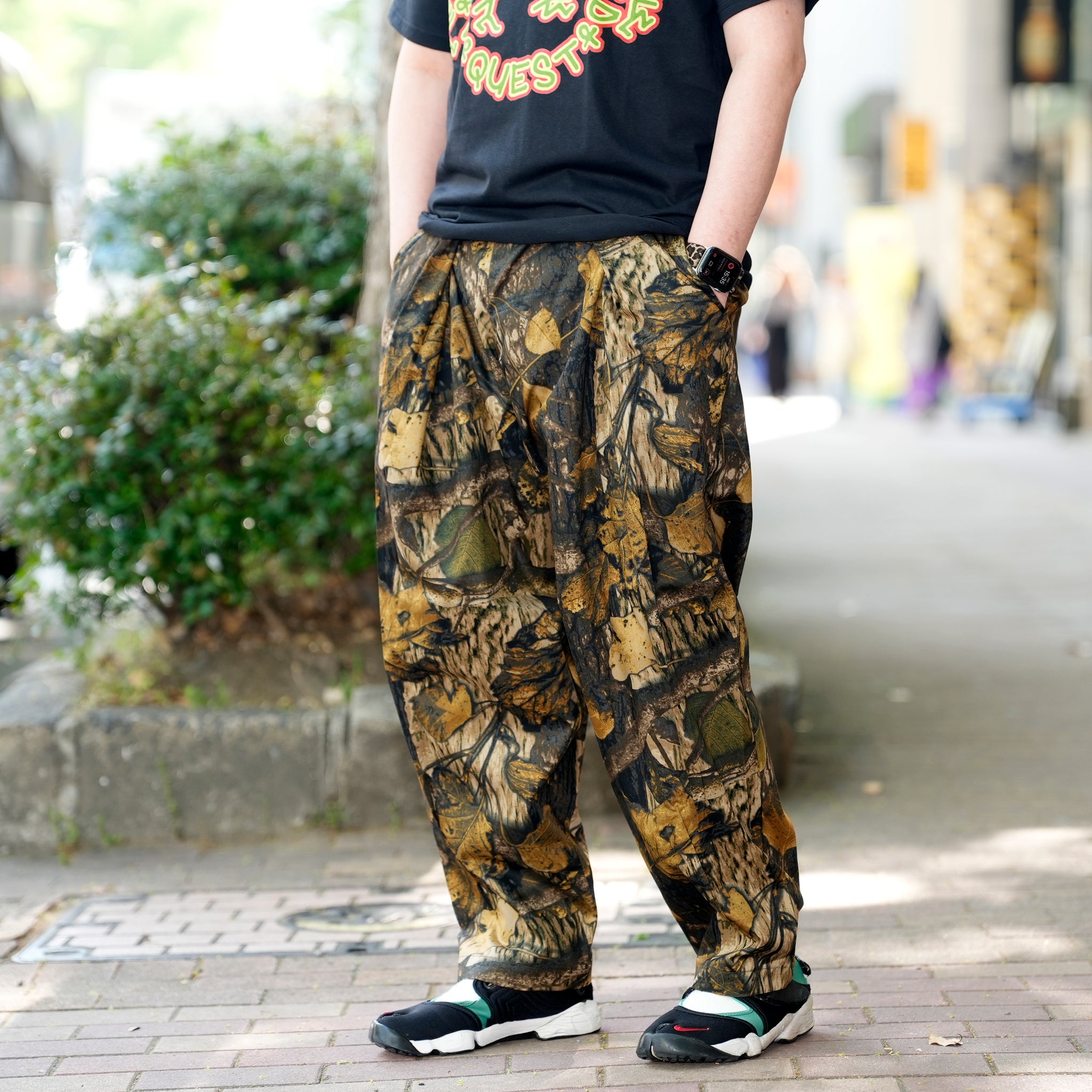 RELAX FIT №11 NPID real tree camo Beachslacks | Col_Real Tree Camo【RELAX FIT_リラックスフィット】