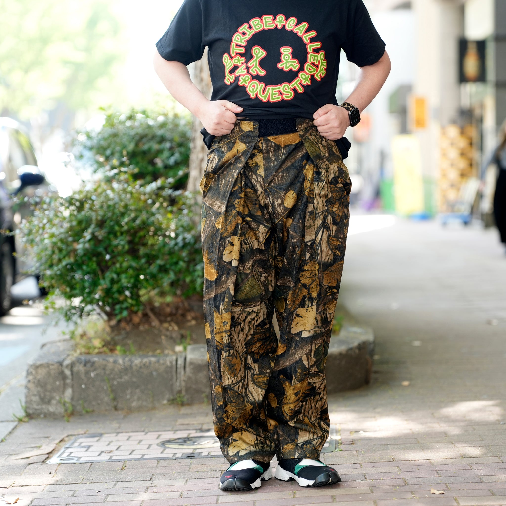 RELAX FIT №11 NPID real tree camo Beachslacks | Col_Real Tree Camo【RELAX FIT_リラックスフィット】