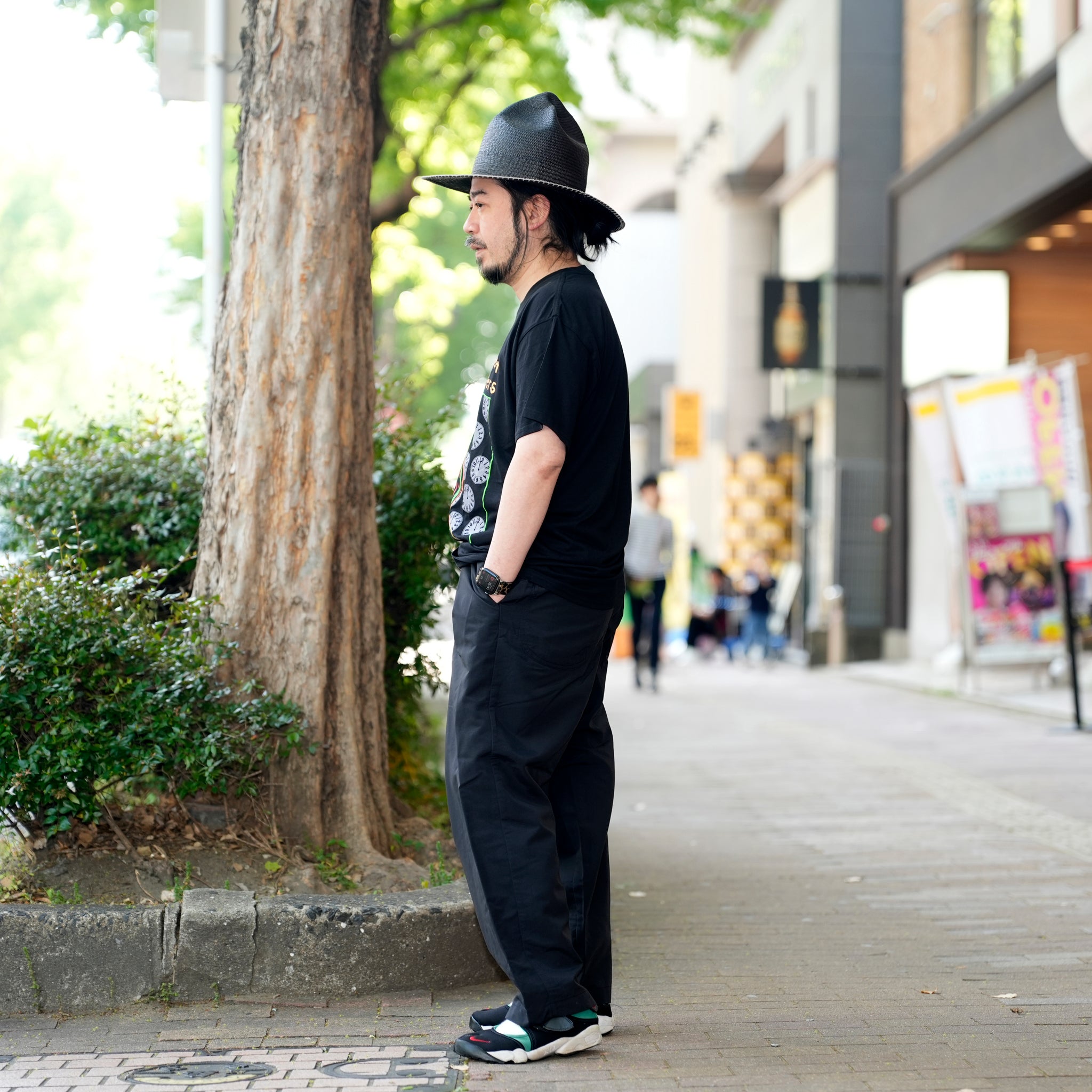 RELAX FIT №11 NPID SupplexNylon Beachslacks Col_Black【RELAX FIT_リラックスフィット】