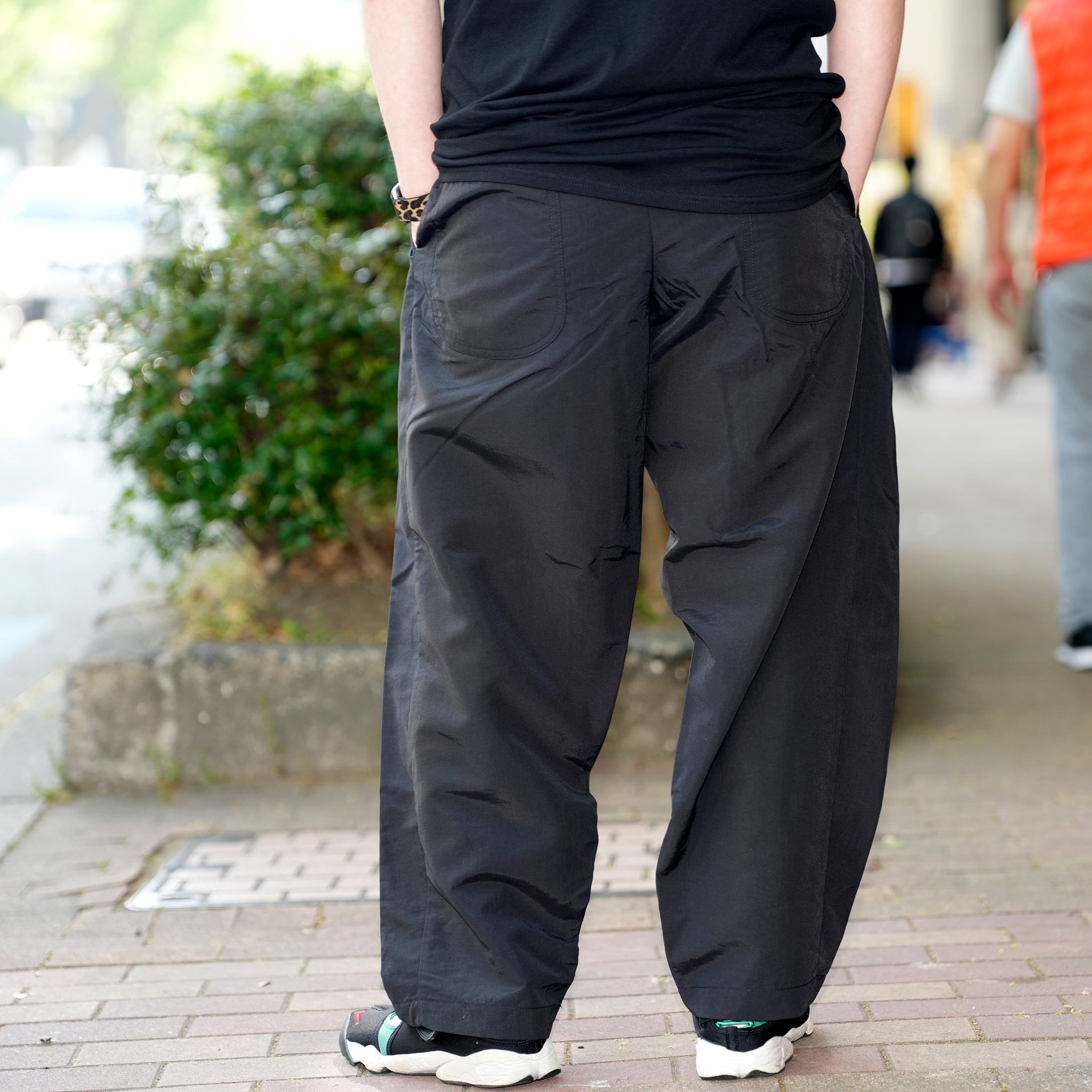 RELAX FIT №11 NPID SupplexNylon Beachslacks Col_Black【RELAX FIT_リラックスフィット】