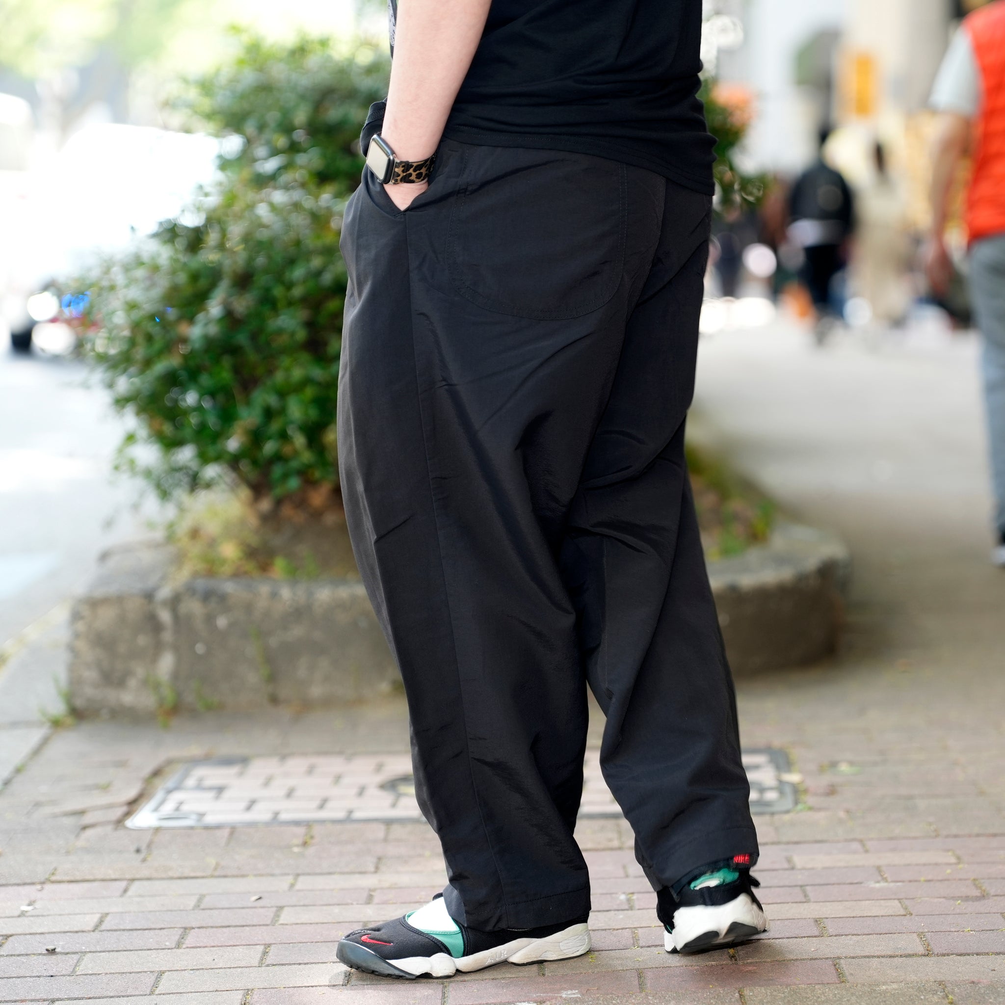 RELAX FIT №11 NPID SupplexNylon Beachslacks Col_Black【RELAX FIT_リラックスフィット】