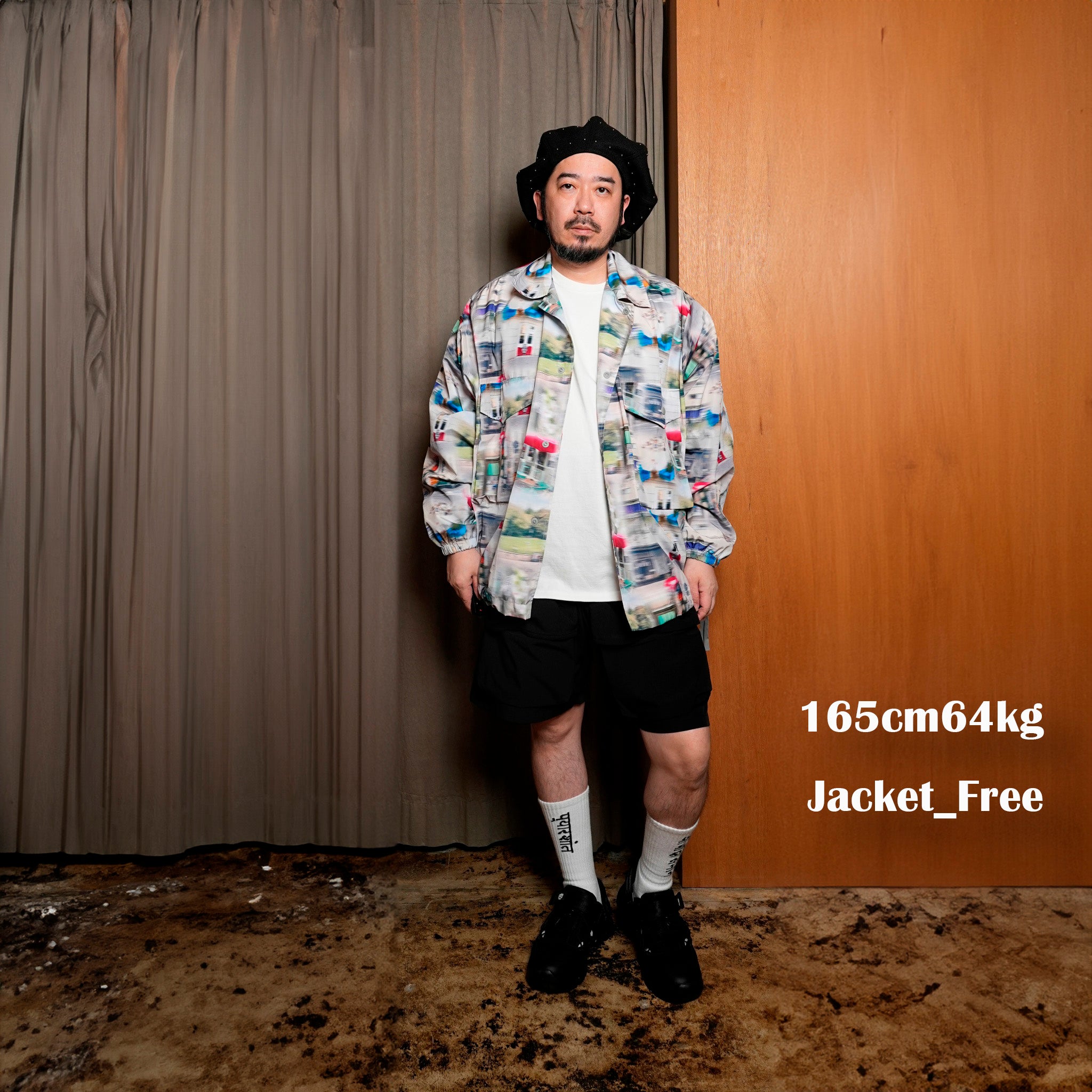 PATTERN UTILITY JACKET – Gray | GORT