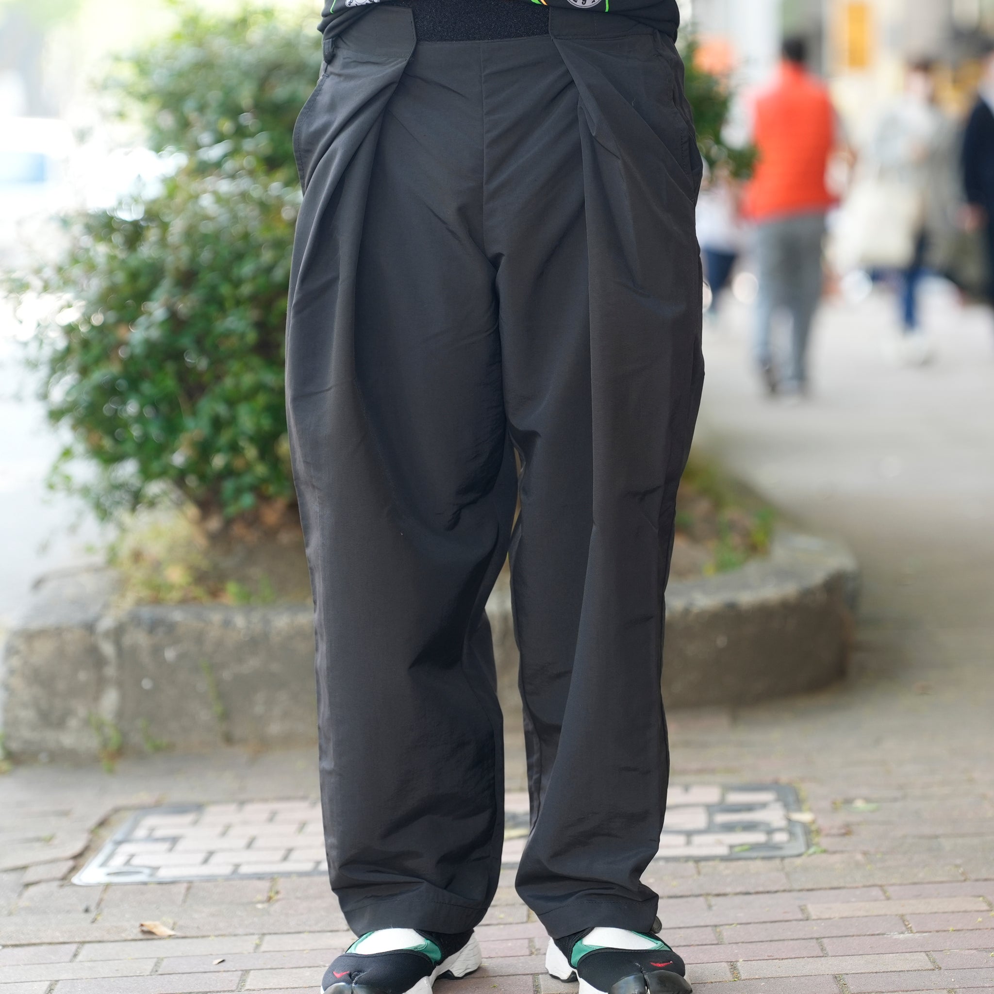 RELAX FIT №11 NPID SupplexNylon Beachslacks Col_Black【RELAX FIT_リラックスフィット】