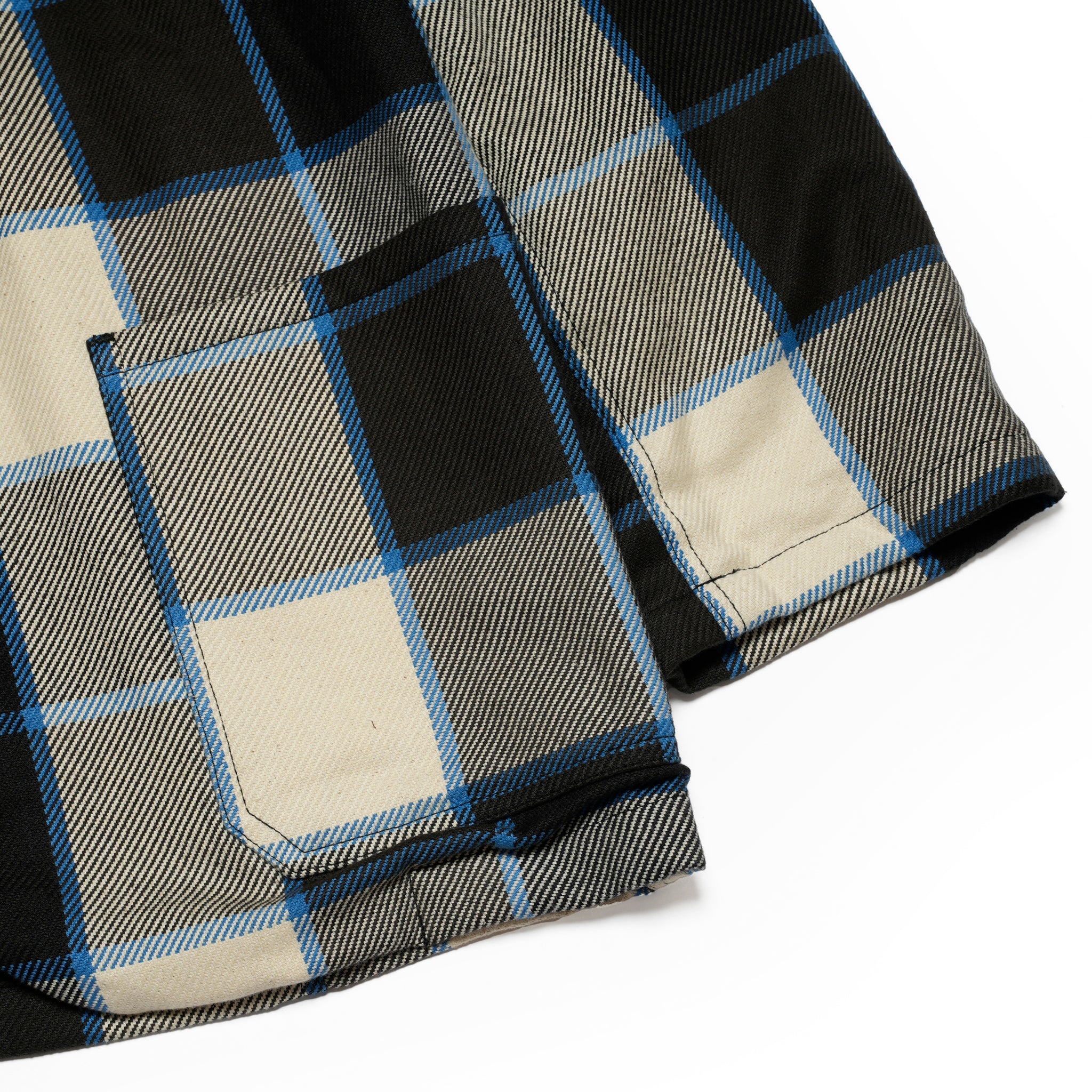 Italian Drop Lapel Jacket | Color_Check 72909-A | No_m32870-2_check 72909-a【MONITALY_モニタリー】