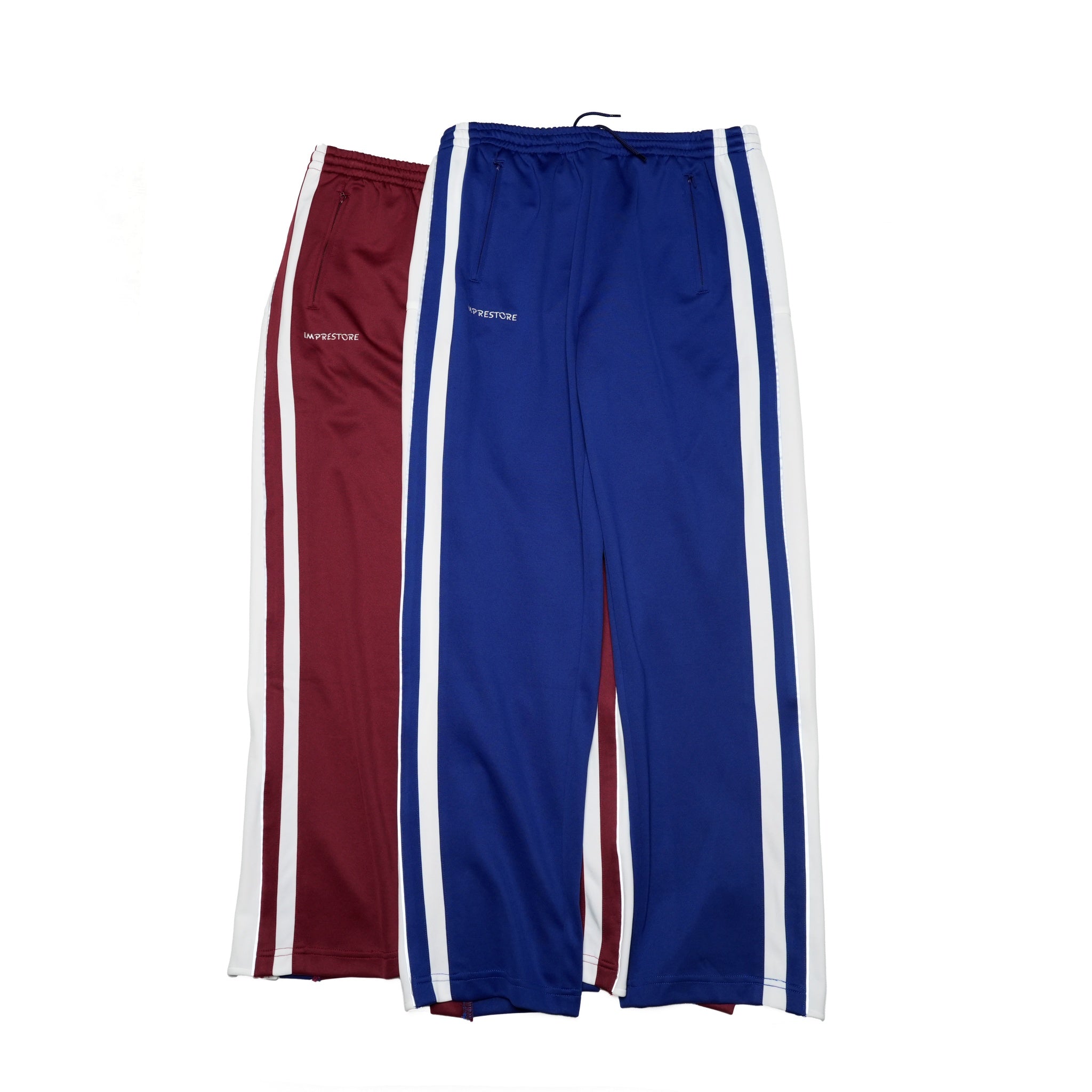 Warren | Basket Jersey Pants – Blue/maroon | IMPRESTORE