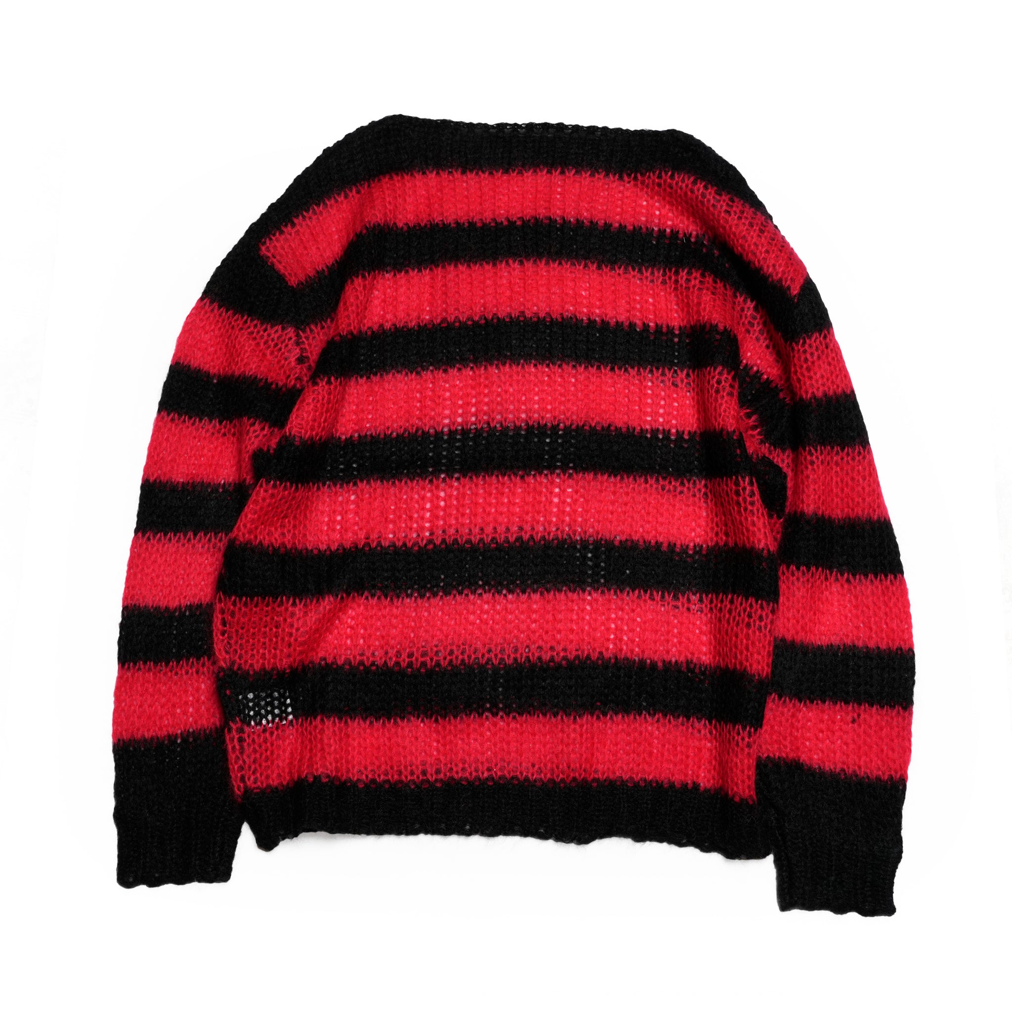 Mesh Mohair knit / Red【AMBERGLEAM_アンバーグリーム】1320151113