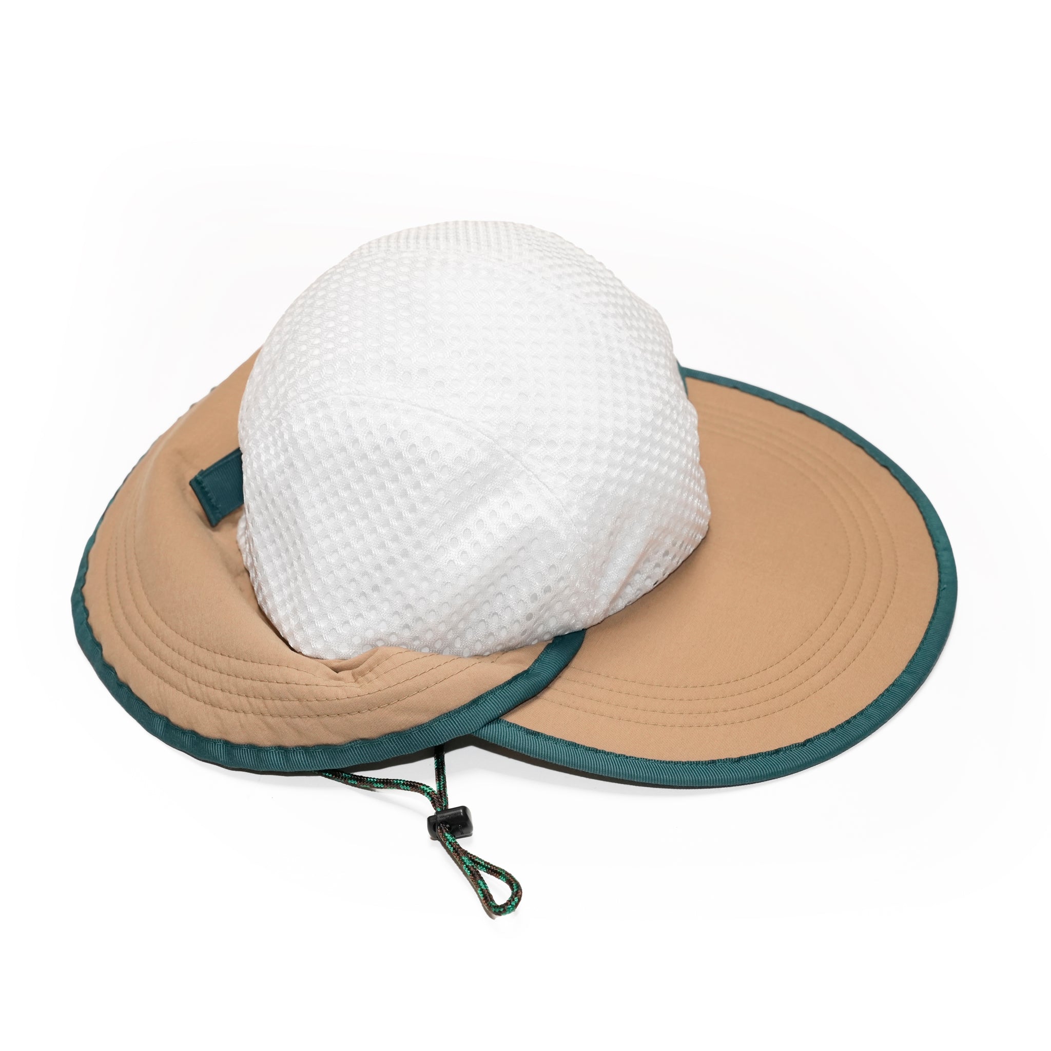 PH25SS-001_Beige | P.H. M. MESH TWOWAY HAT | Color:Beige【POWDERHORN MOUNTAINEERING_パウダーホーンマウンテニアリング】