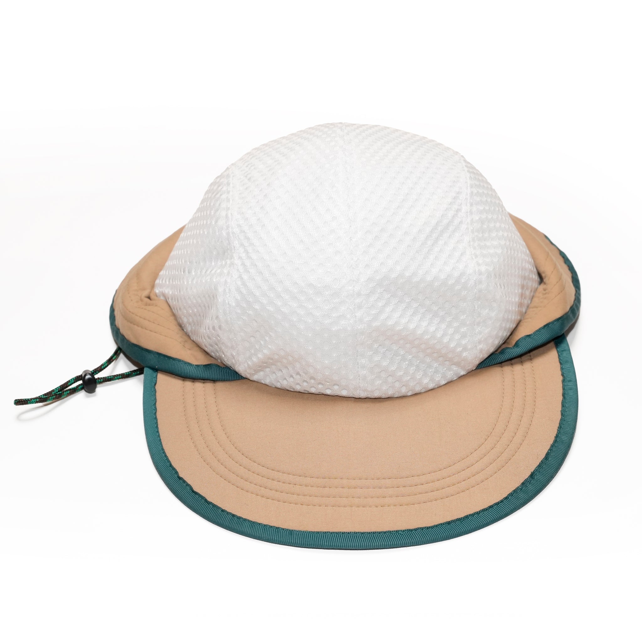 PH25SS-001_Beige | P.H. M. MESH TWOWAY HAT | Color:Beige【POWDERHORN MOUNTAINEERING_パウダーホーンマウンテニアリング】