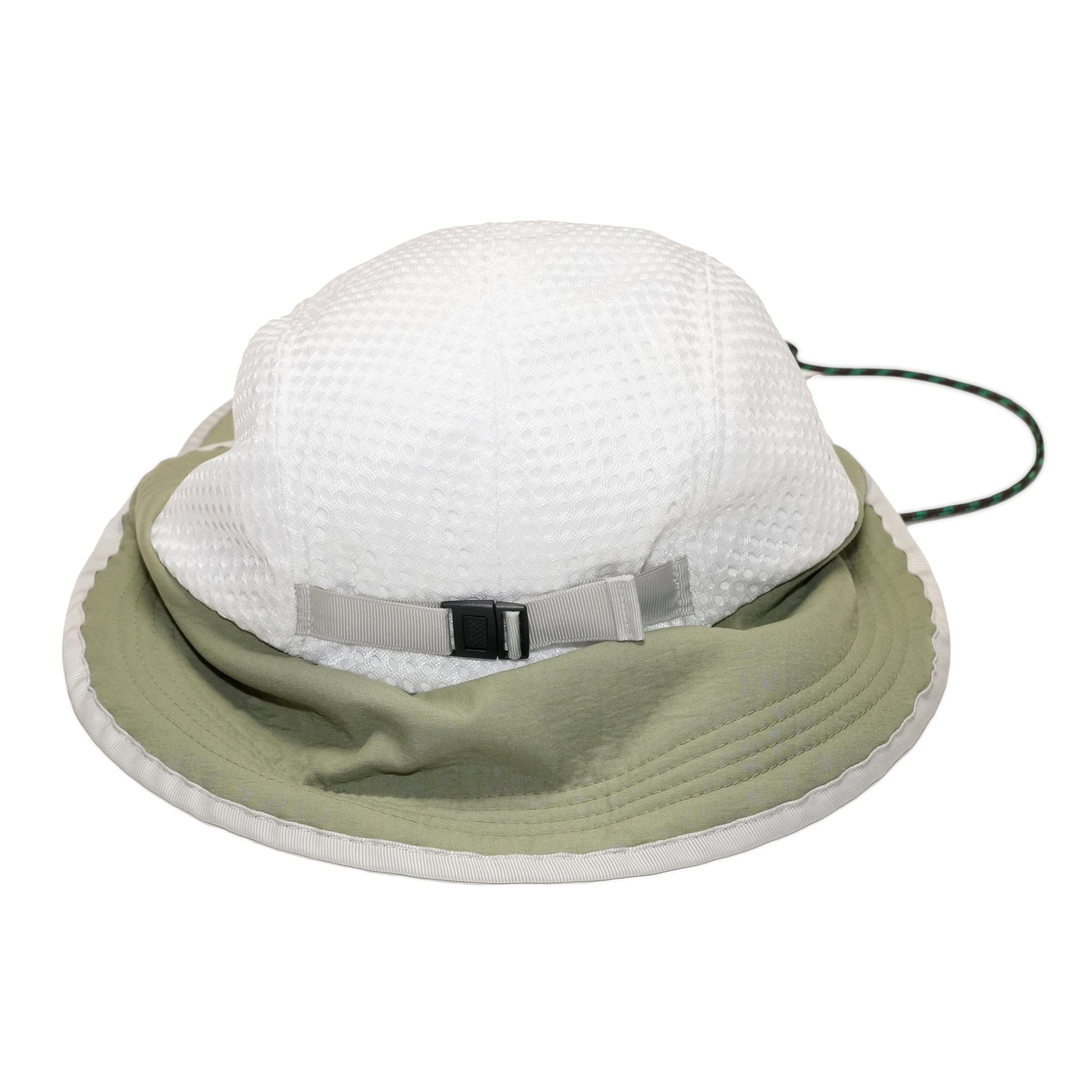 PH25SS-001_Lt.Olive | P.H. M. MESH TWOWAY HAT | Color:Lt.Olive【POWDERHORN MOUNTAINEERING_パウダーホーンマウンテニアリング】