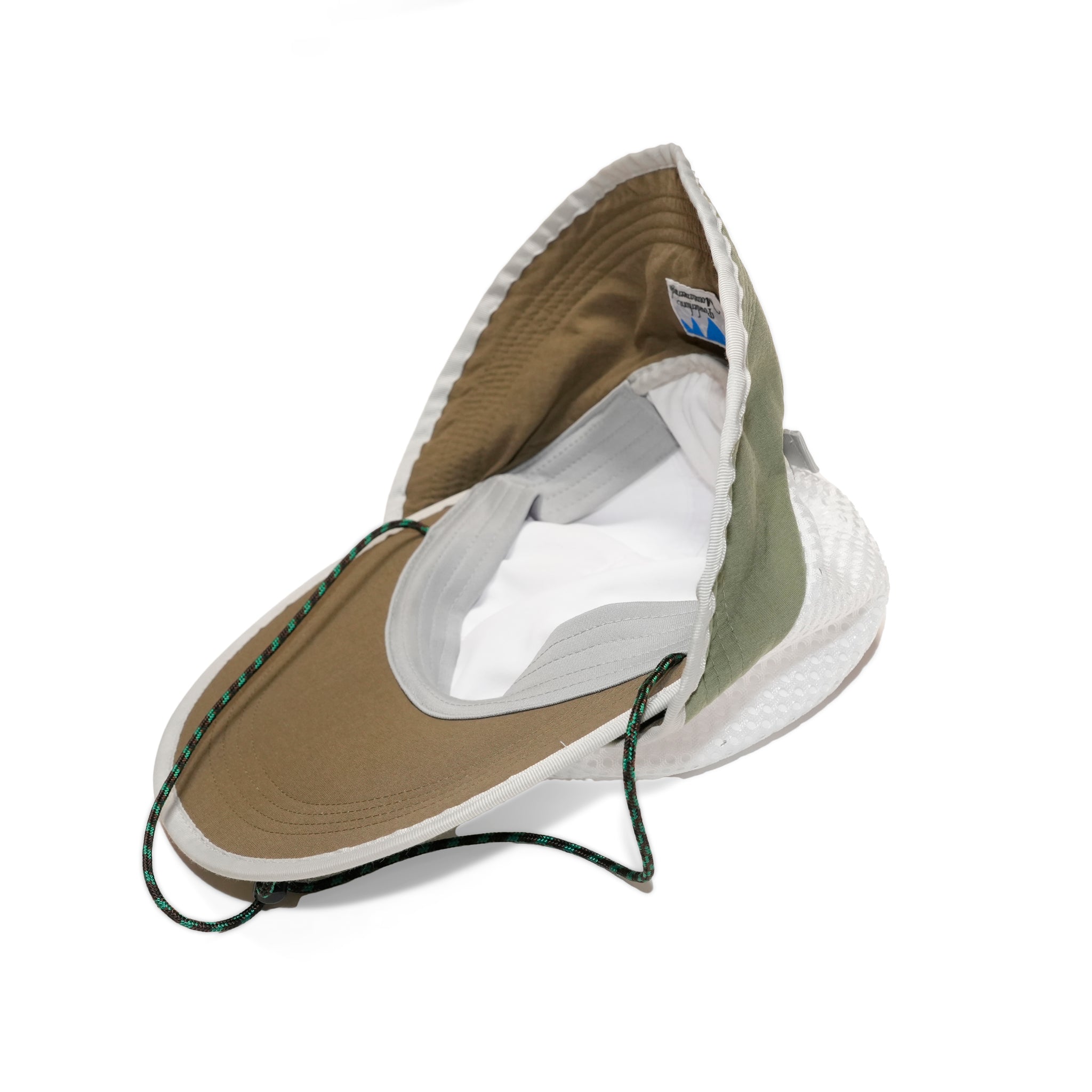 PH25SS-001_Lt.Olive | P.H. M. MESH TWOWAY HAT | Color:Lt.Olive【POWDERHORN MOUNTAINEERING_パウダーホーンマウンテニアリング】