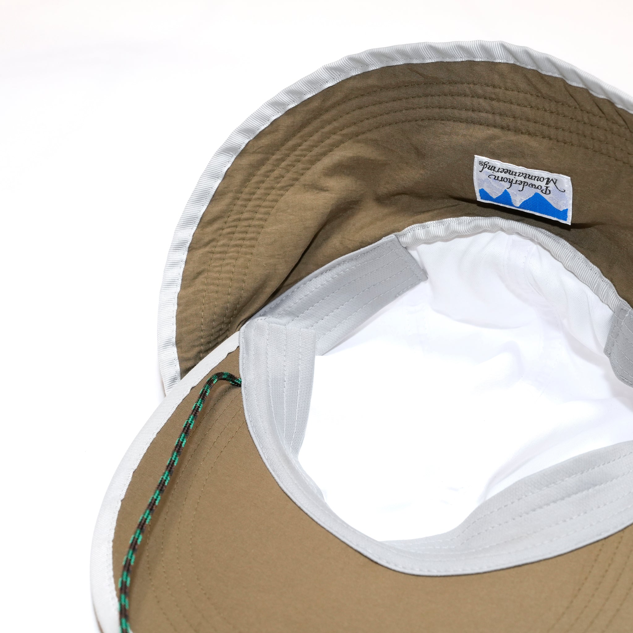 PH25SS-001_Lt.Olive | P.H. M. MESH TWOWAY HAT | Color:Lt.Olive【POWDERHORN MOUNTAINEERING_パウダーホーンマウンテニアリング】