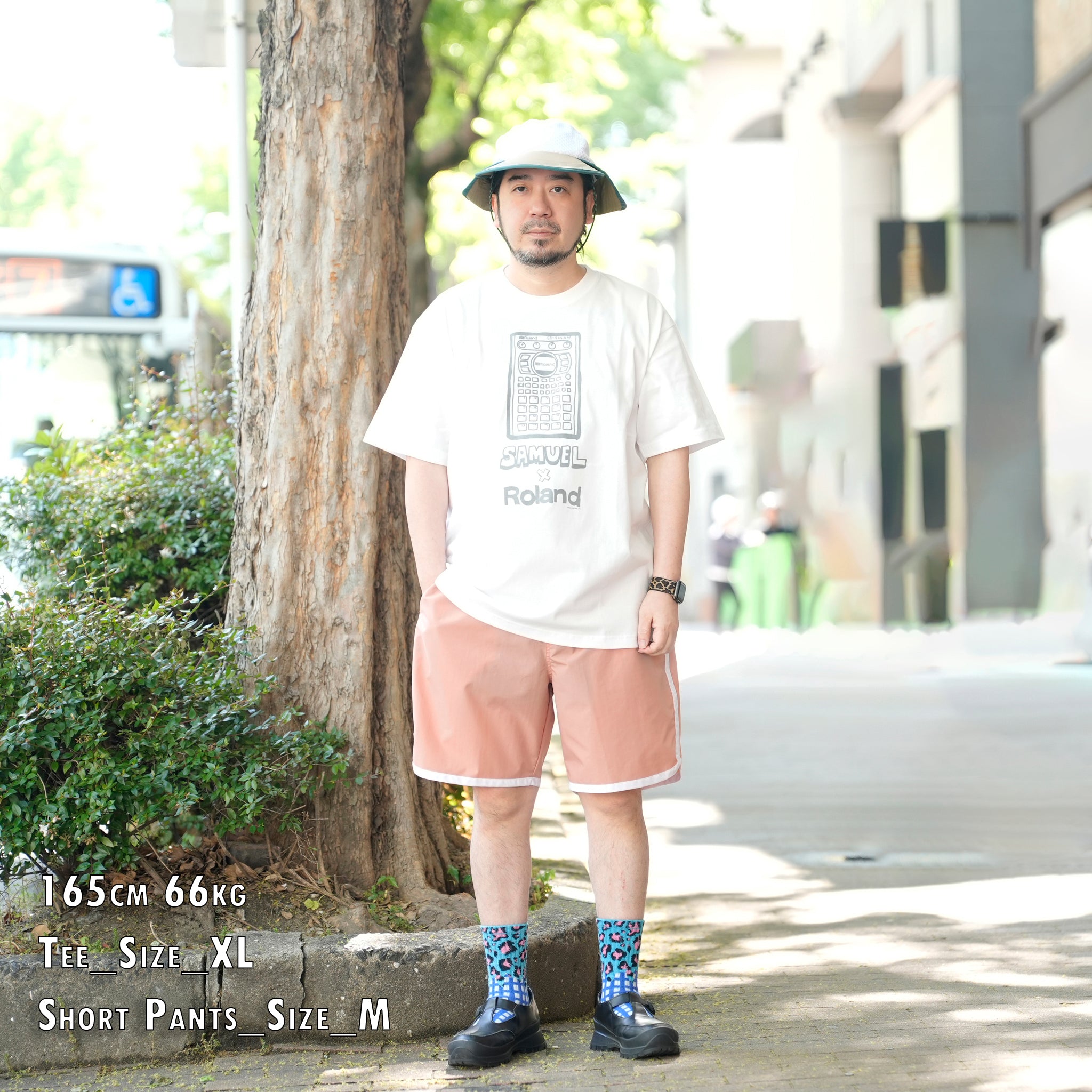 PH25SS-002_Pink | P.H. M.EASY PIPING SHORTS | Color:Pink【POWDERHORN MOUNTAINEERING_パウダーホーンマウンテニアリング】【archive】