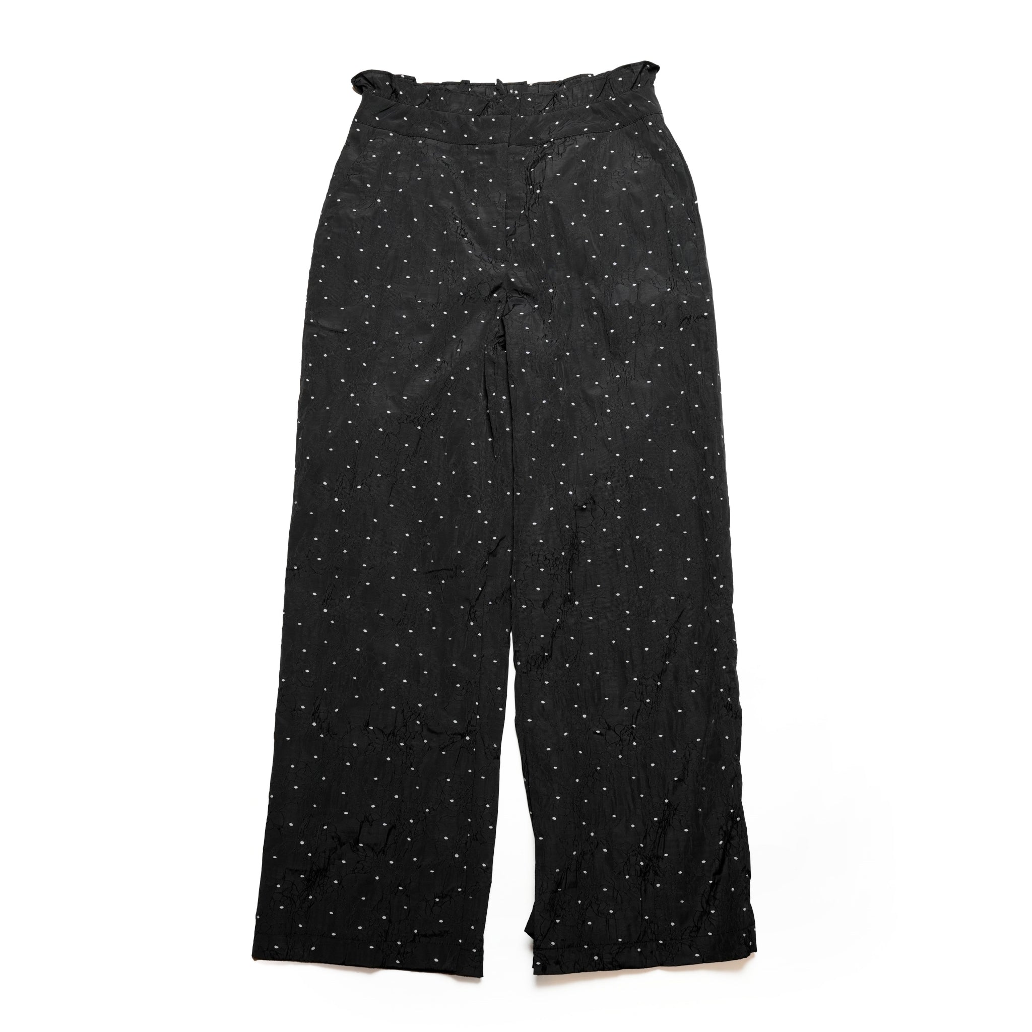 30SJ03TR216BLK | Waltz Ruffle Trousers【SISTER JANE_シスタージェーン】
