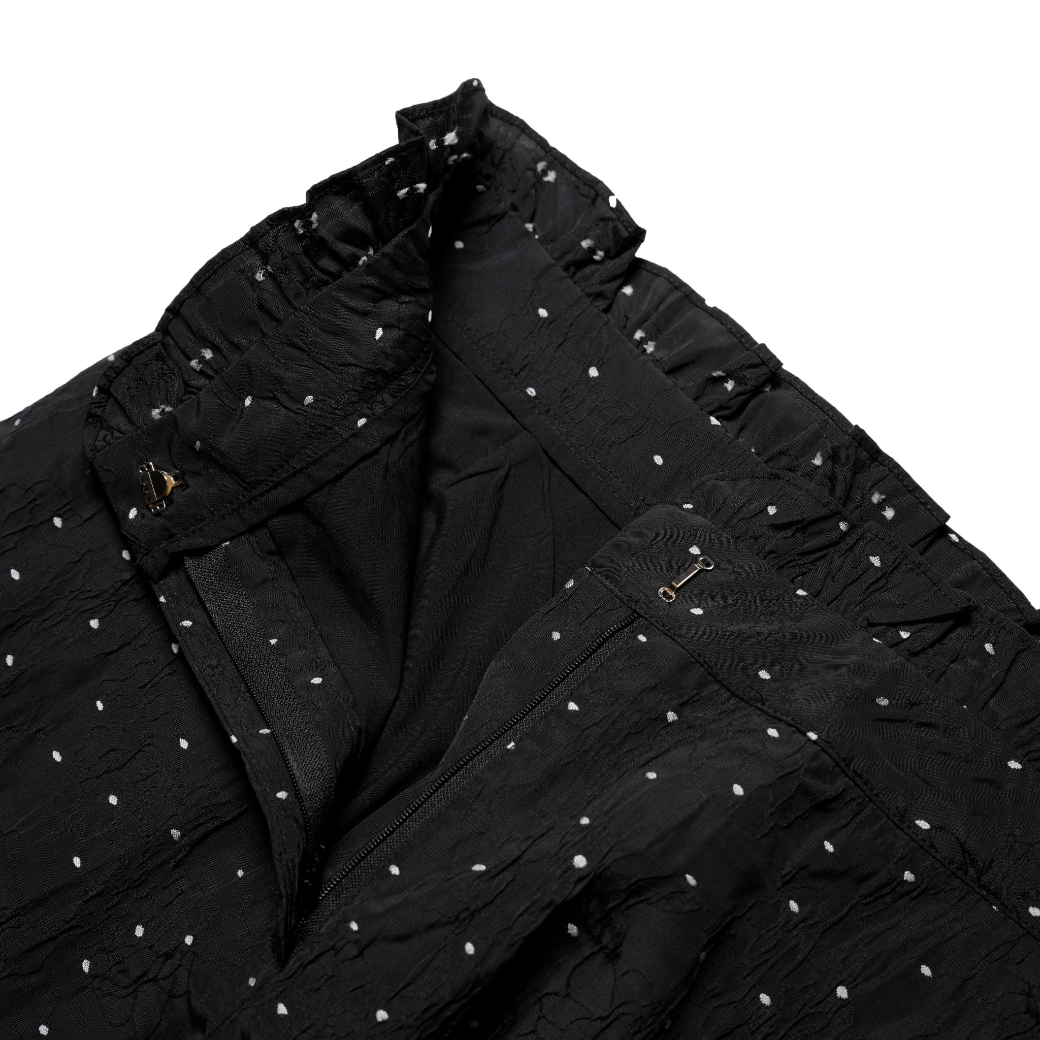 30SJ03TR216BLK | Waltz Ruffle Trousers【SISTER JANE_シスタージェーン】