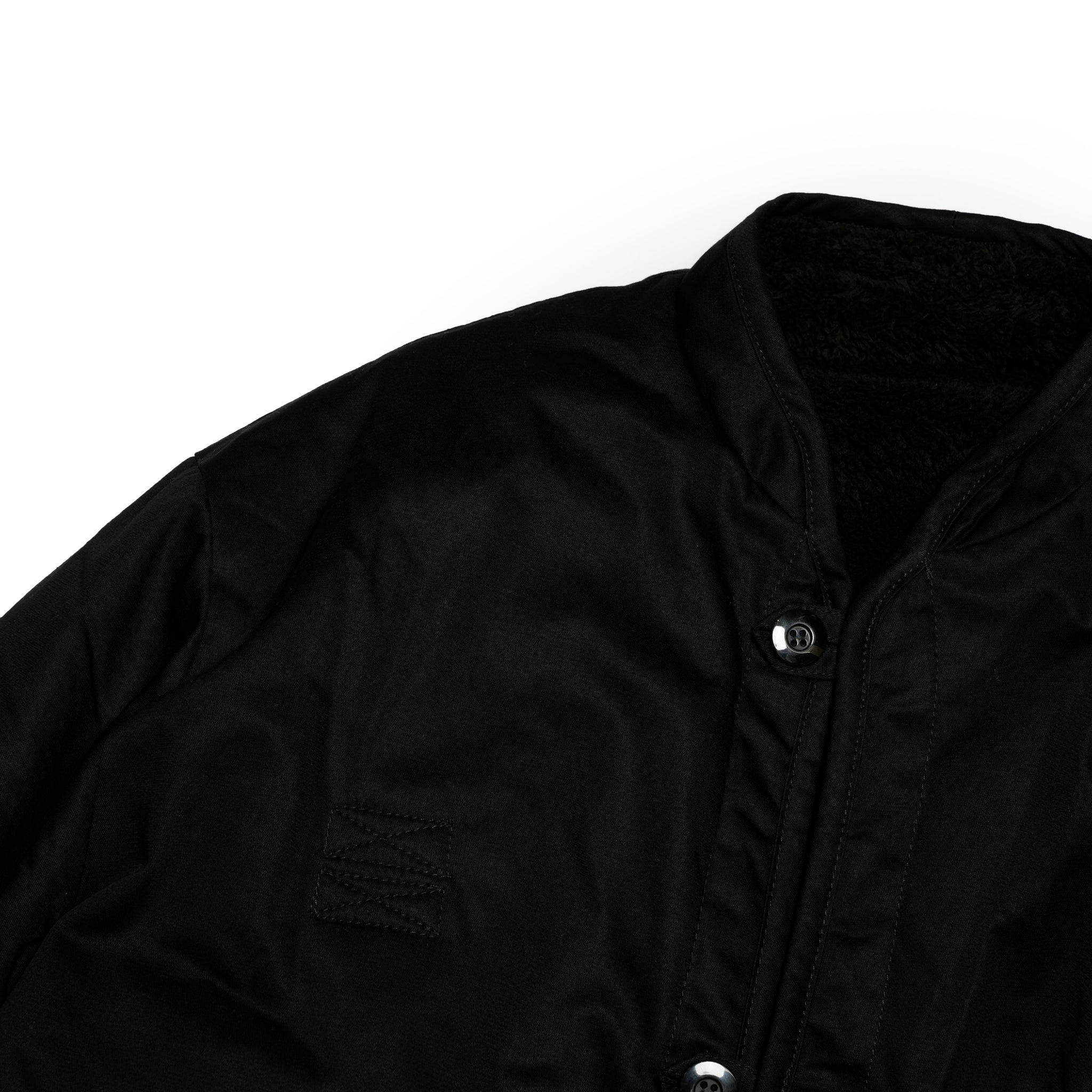 Broken Twill Reversible Coat | Color_Black | No_am-2554007_black【ARMY TWILL_アーミーツイル】
