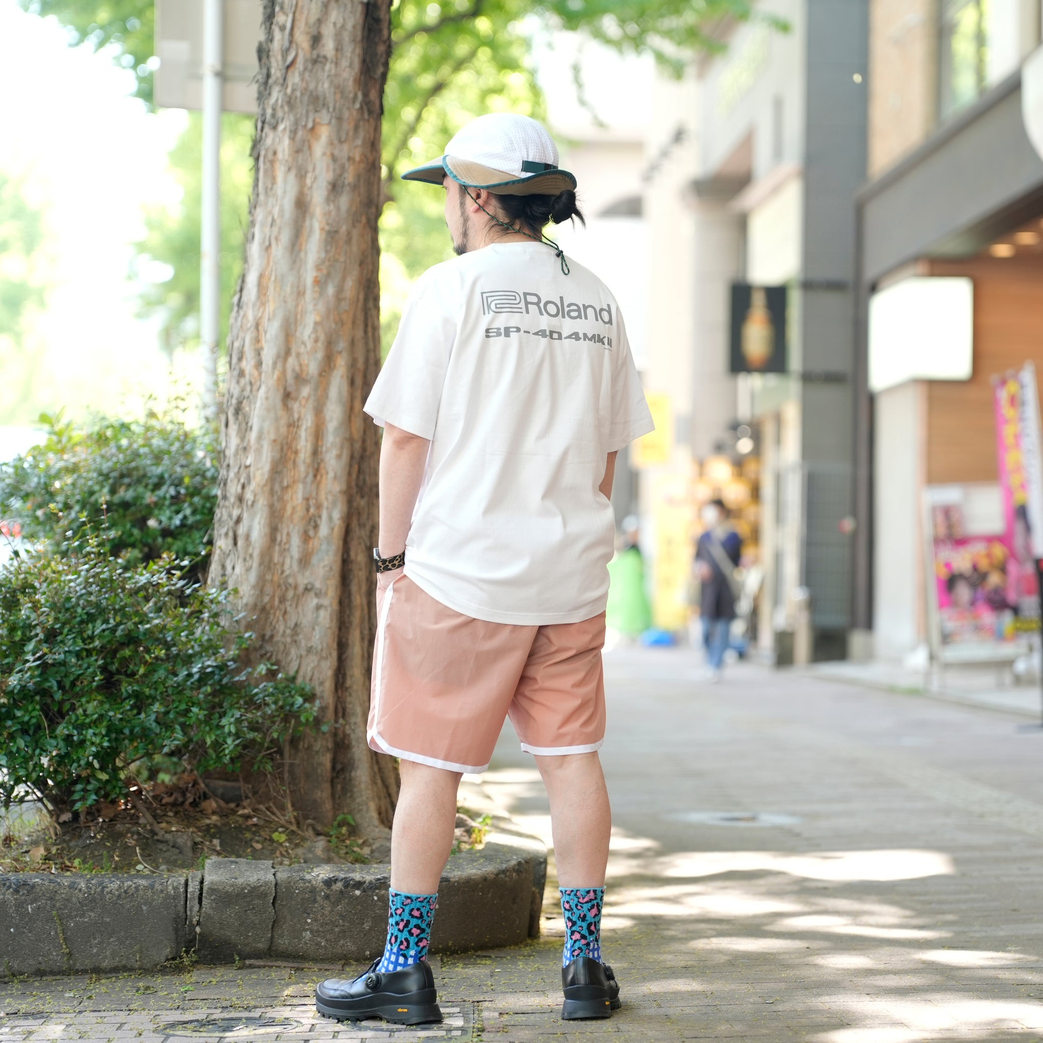 PH25SS-002_Pink | P.H. M.EASY PIPING SHORTS | Color:Pink【POWDERHORN MOUNTAINEERING_パウダーホーンマウンテニアリング】【archive】