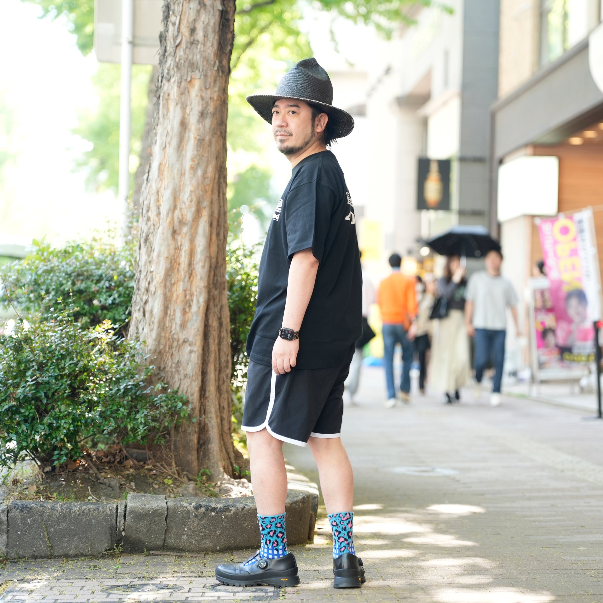 PH25SS-002_Black | P.H. M.EASY PIPING SHORTS | Color:Black【POWDERHORN MOUNTAINEERING_パウダーホーンマウンテニアリング】
