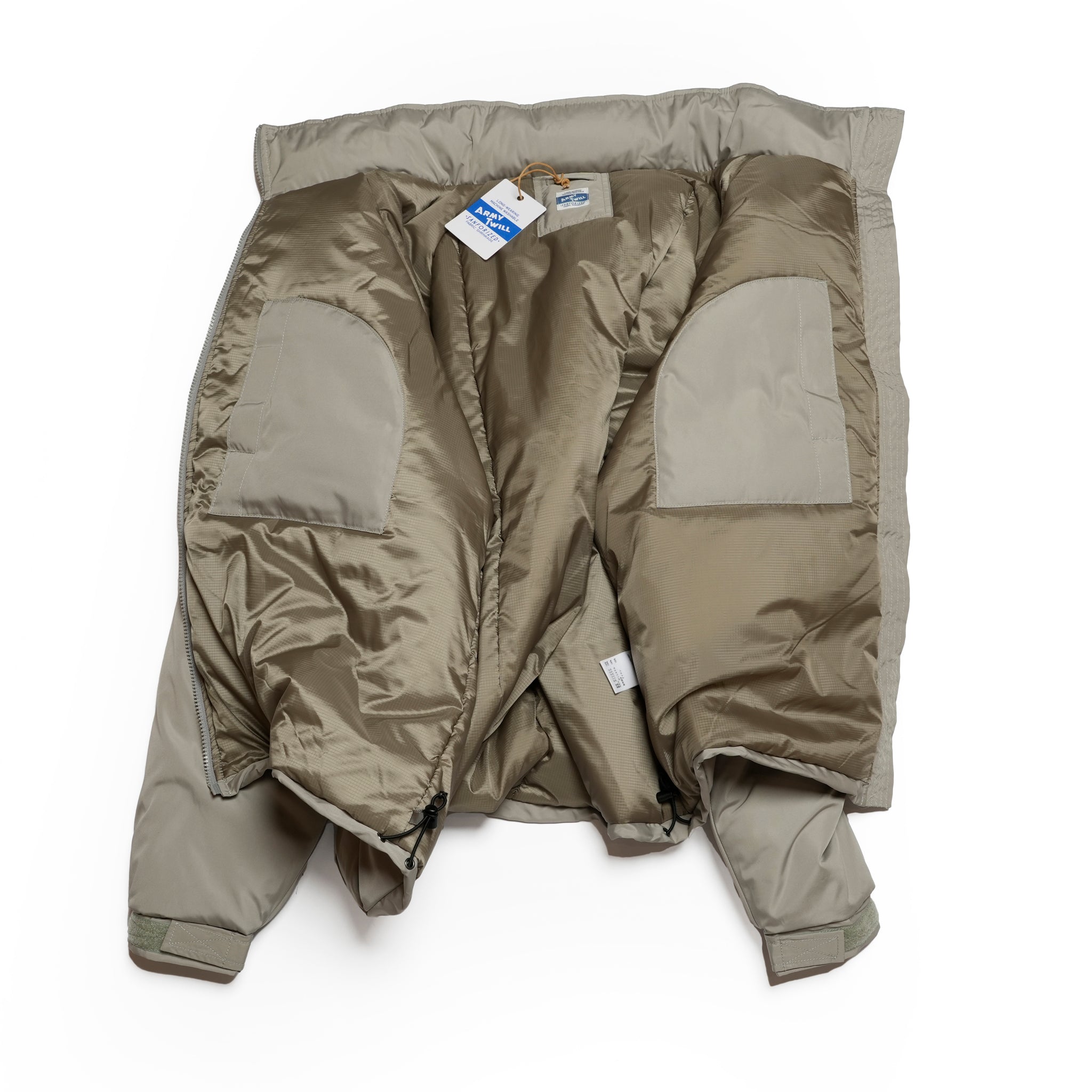Pe Weather Padding Jacket | Color_Gray | No_am-2554006_gray【ARMY TWILL_アーミーツイル】