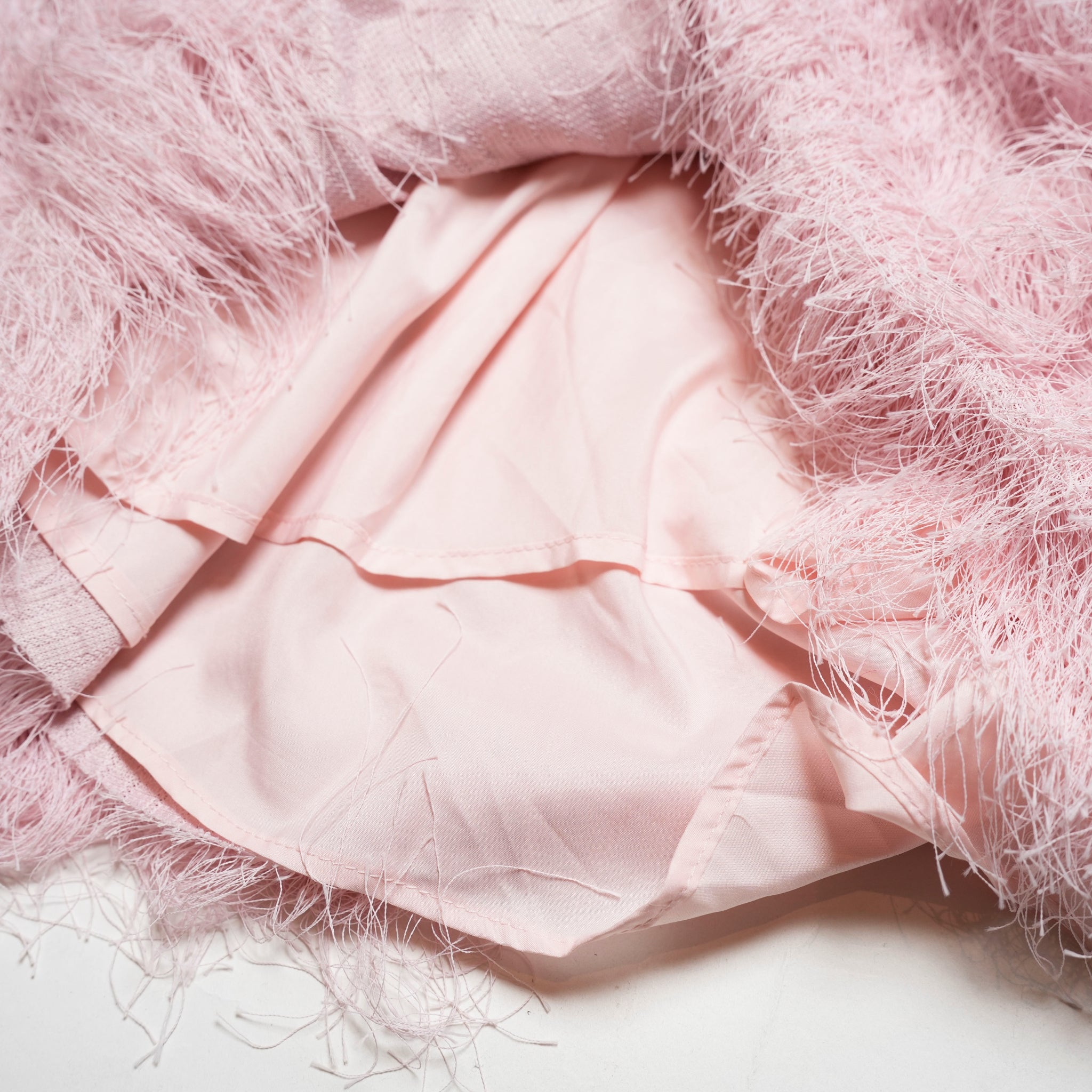30SJ03DR2138PNK | Goodness Fringe Mini Dress【SISTER JANE_シスタージェーン】【archive】