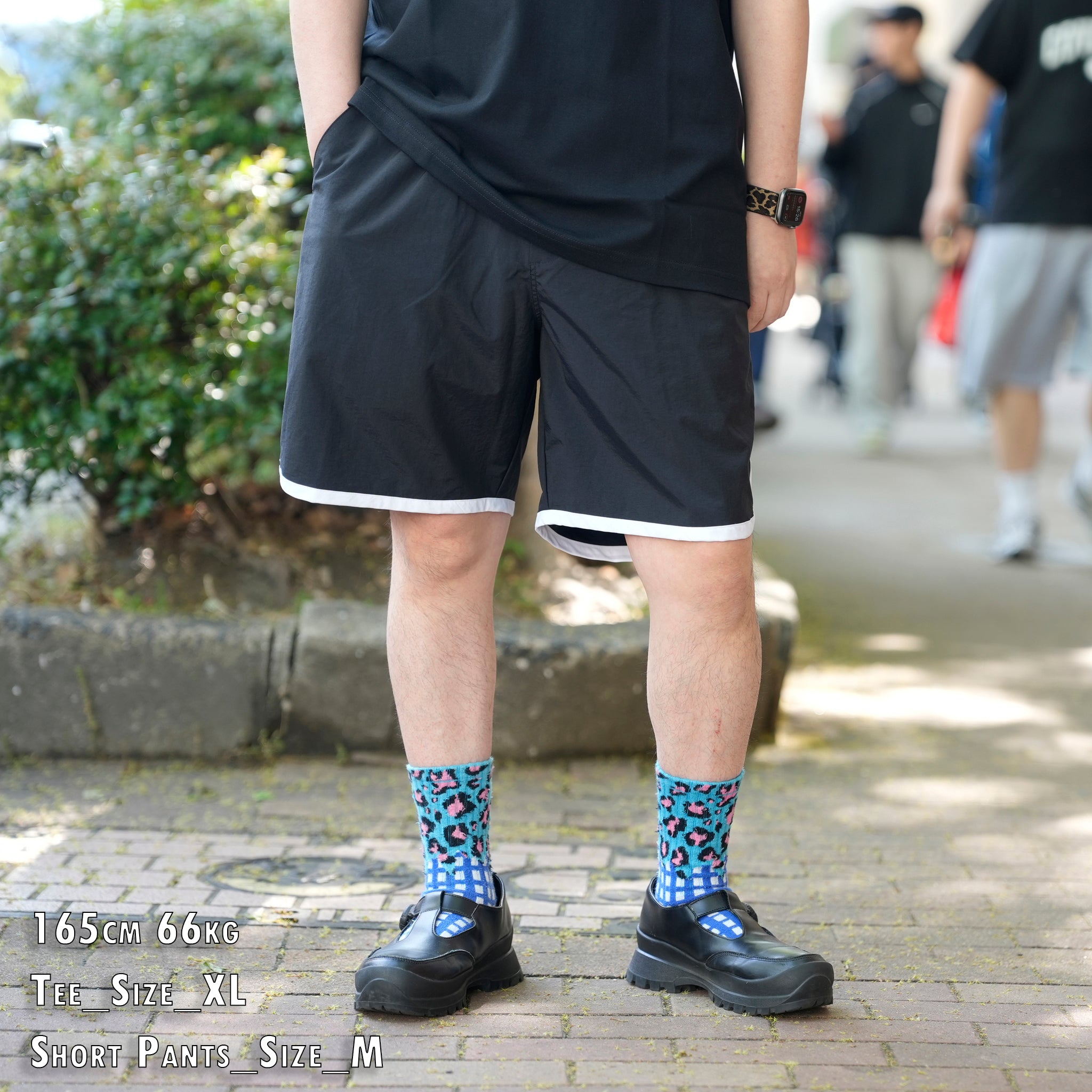 PH25SS-002_Black | P.H. M.EASY PIPING SHORTS | Color:Black【POWDERHORN MOUNTAINEERING_パウダーホーンマウンテニアリング】
