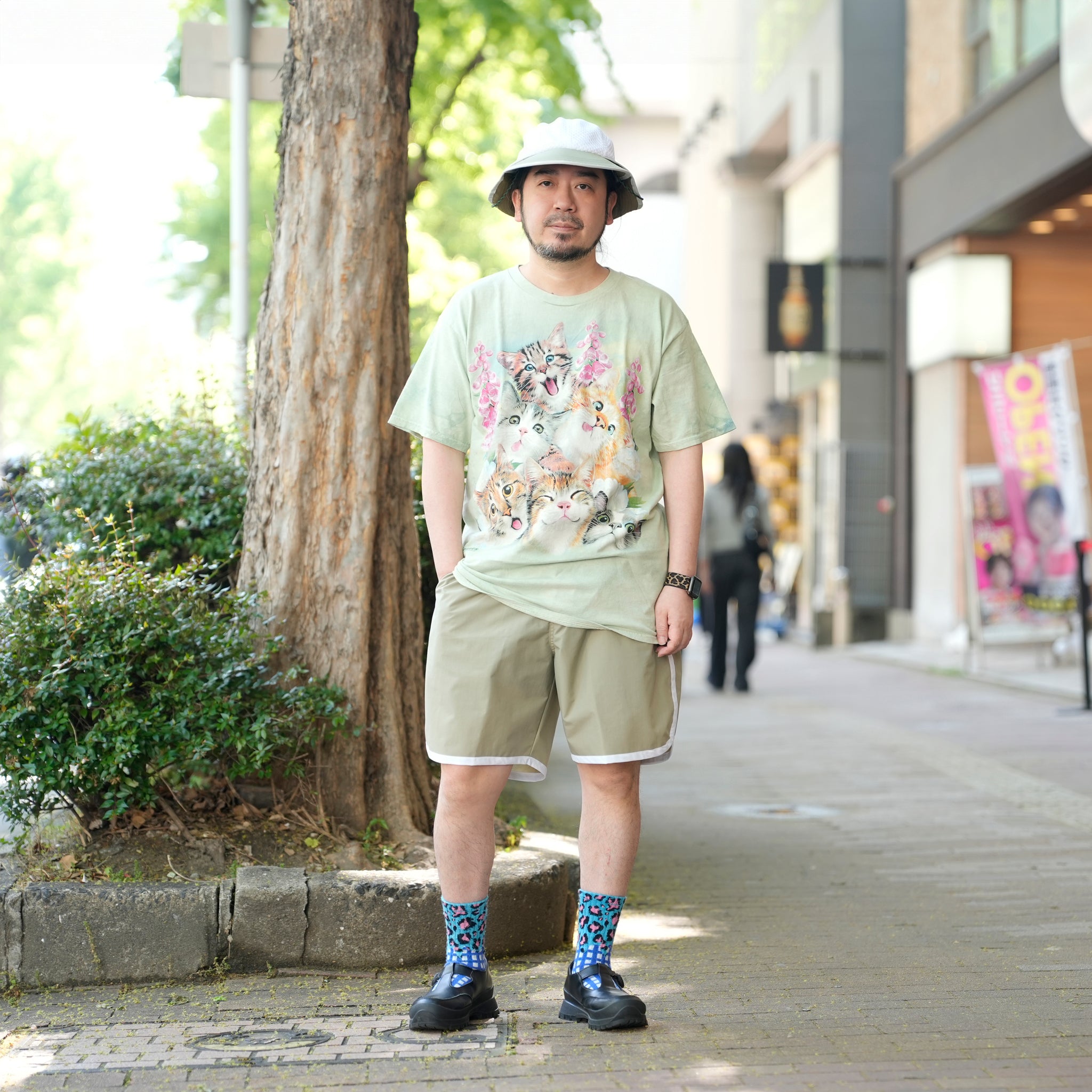 PH25SS-002_Lt.Olive | P.H. M.EASY PIPING SHORTS | Color:Lt.Olive【POWDERHORN MOUNTAINEERING_パウダーホーンマウンテニアリング】【archive】
