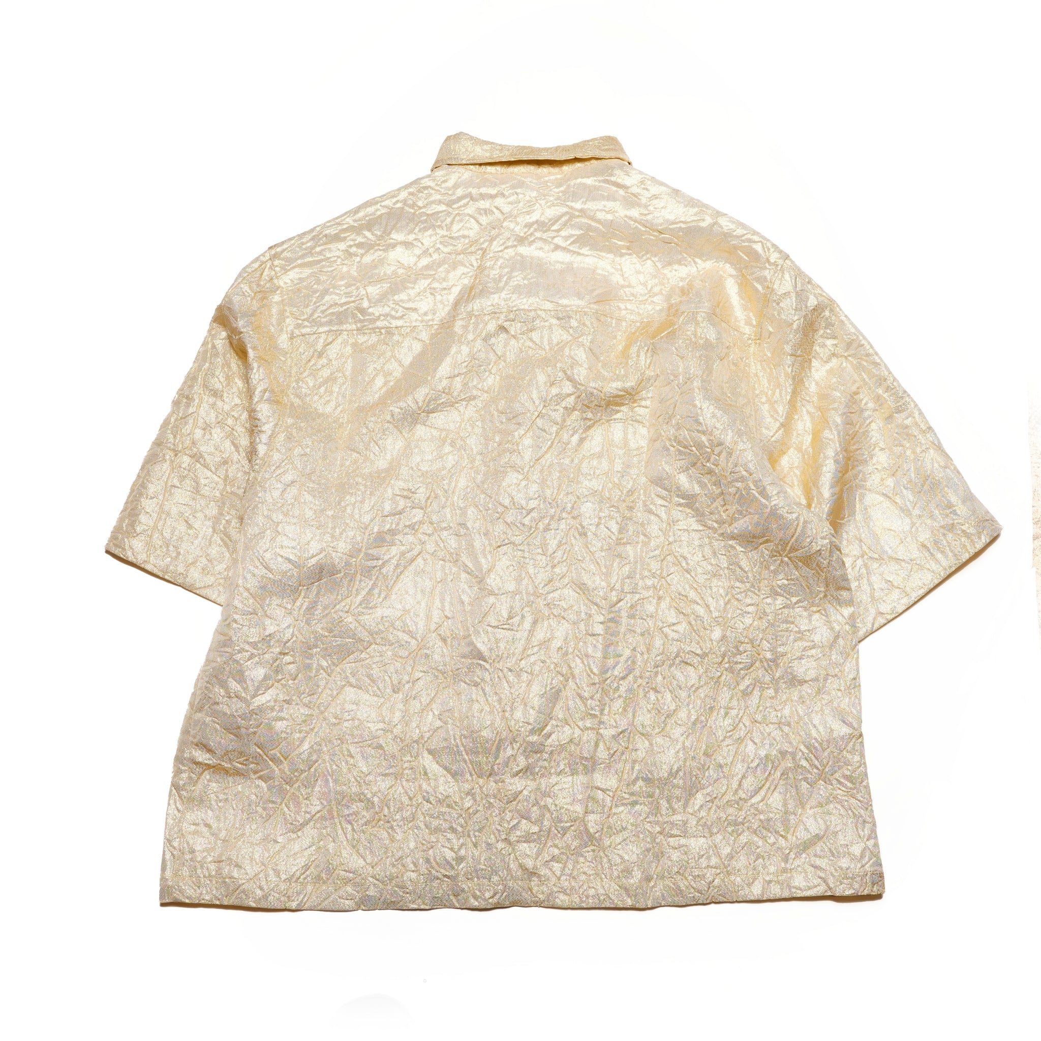 30SM03BLM113GLD | Rocco Crinkle Boxy Shirt【SISTER JANE_シスタージェーン】【archive】