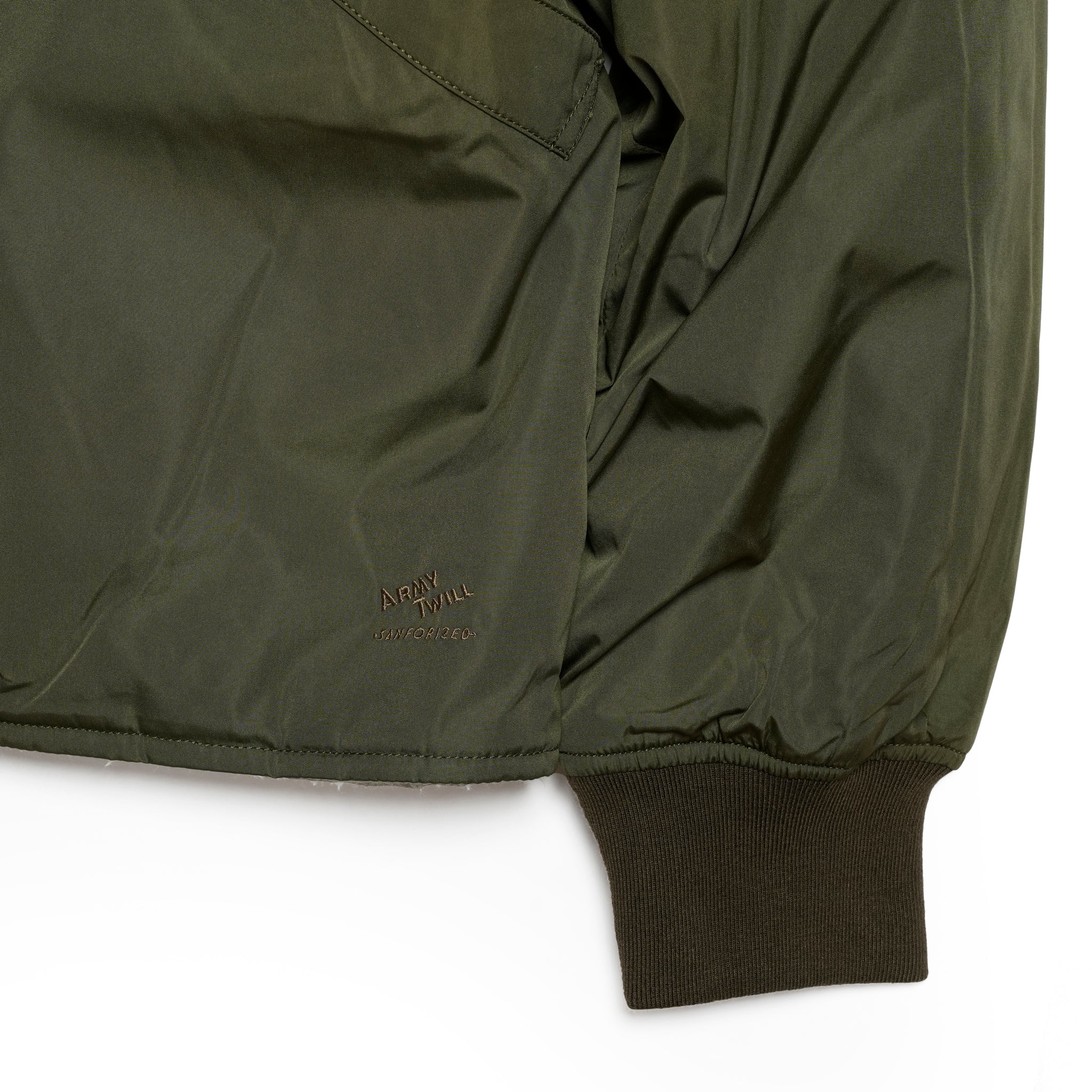 Pe Weather Reversible Blouson | Color_Khaki | No_am-2554005_khaki【ARMY TWILL_アーミーツイル】