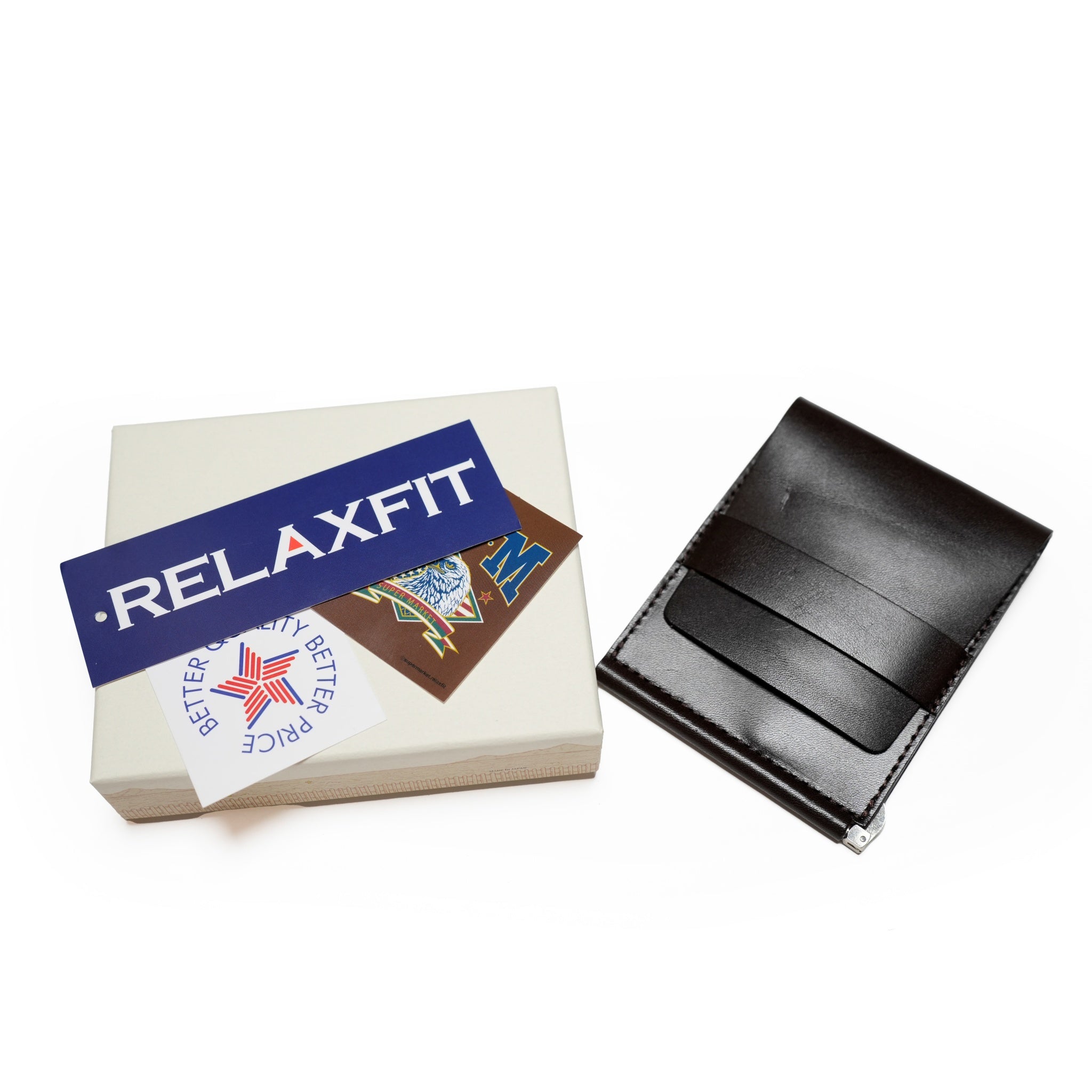 RELAXFIT №19 [Benjamin] Money Clip New Color:BROWN【RELAX FIT_リラックスフィット